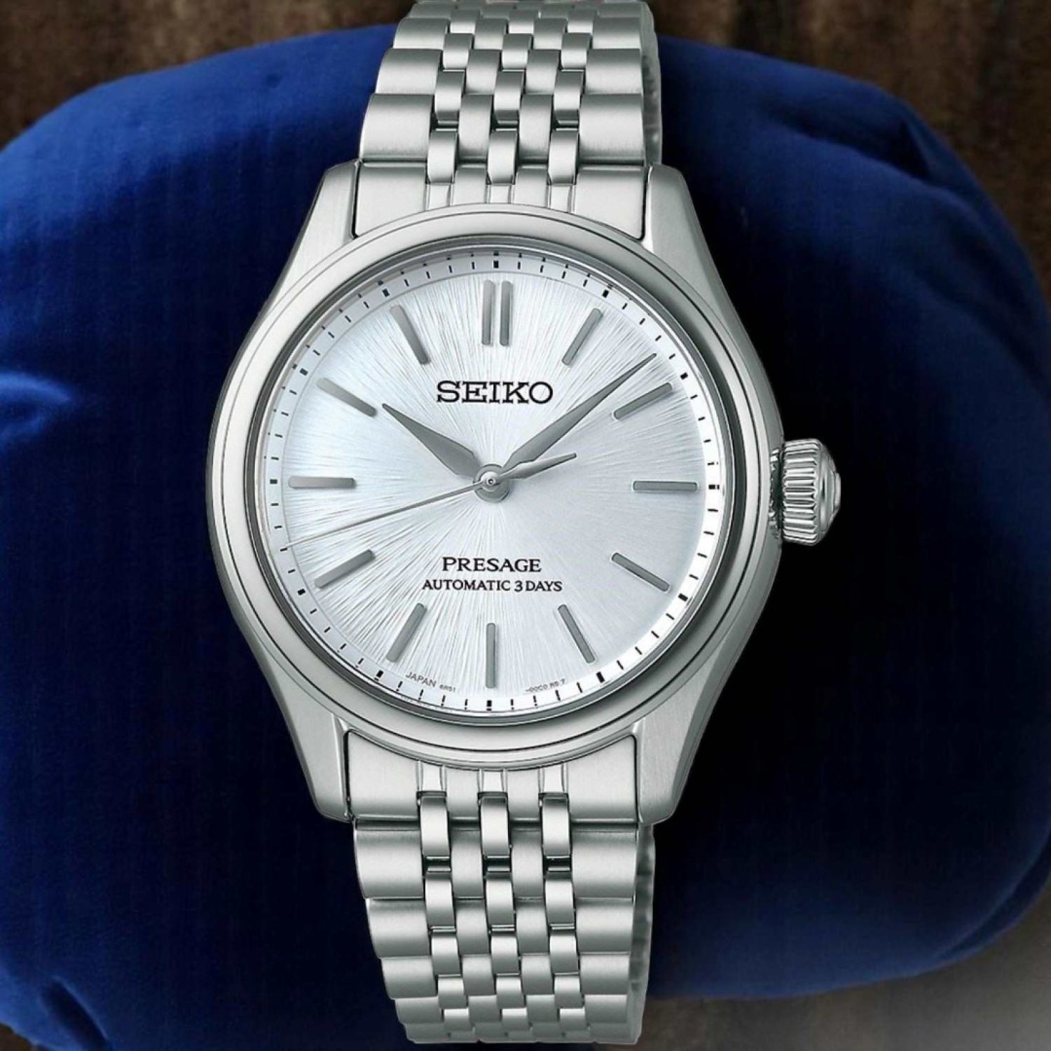 SPB521J Seiko Ladies Presage Classic Automatic – Seiko Watches NZ SPB521J Seiko Ladies Presage Classic Automatic by Seiko Watches NZ | Light Blue Dial Stainless steel watch