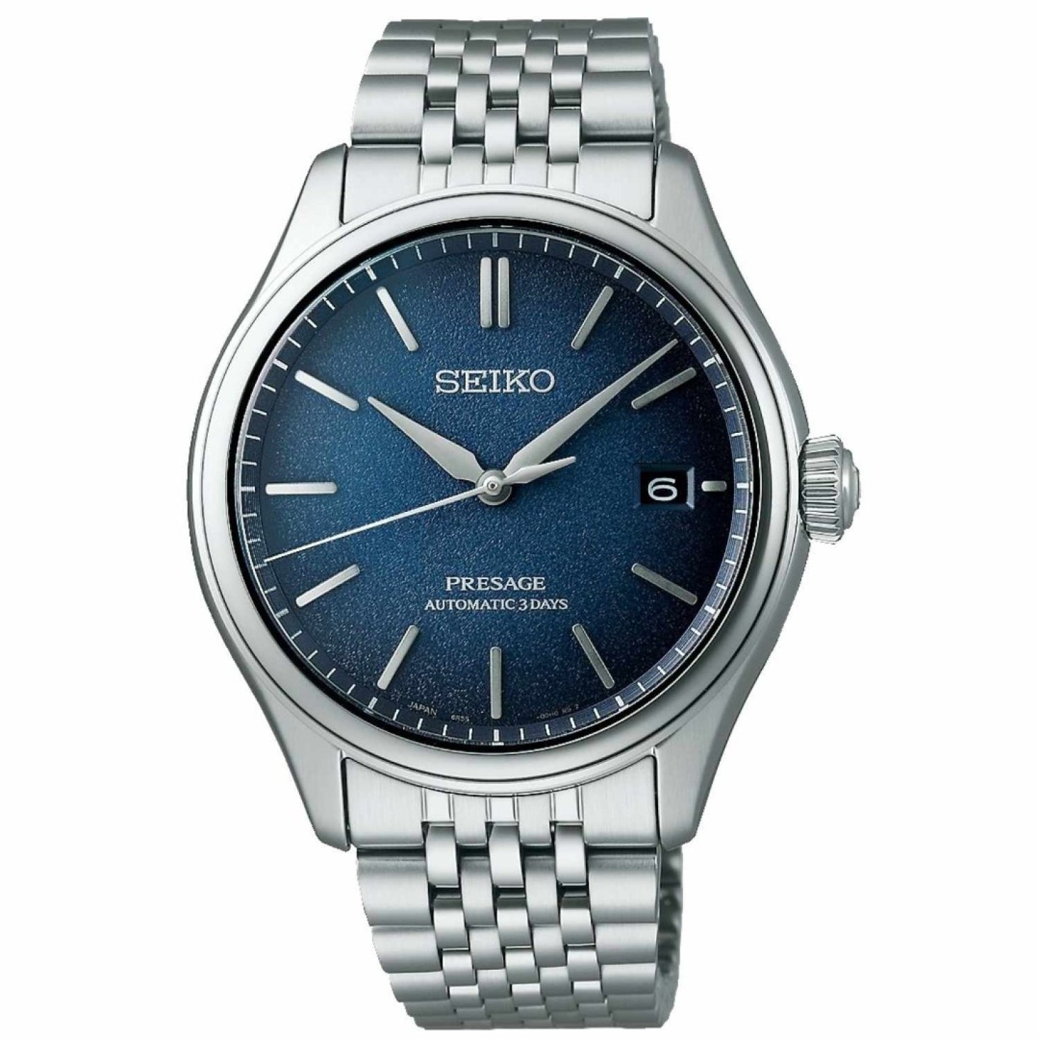 Christies Jewellery NZ – SPB525J Seiko Presage Classic Blue Dial Watch SPB525J Seiko Presage Classic Series – Blue Dial Automatic Watch with 72-Hour Power Reserve