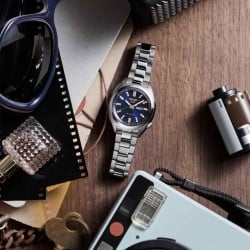 SRE021K Seiko SNXS Series Ladies Automatic Watch with Blue Dial