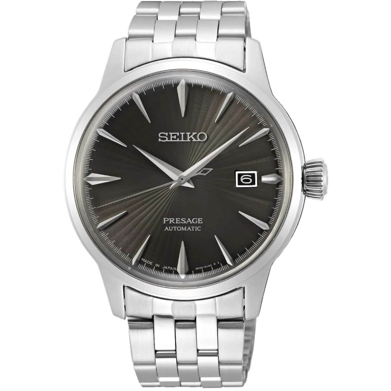 SRPE17J Seiko Presage Cocktail Time Automatic Dress Watch SRPE17J Afterpay SRPE17J Seiko Presage Cocktail Time Automatic Dress Watch. SRPE17J Seiko Presage Cocktail Time Automatic Dress Watch Afterpay - Split your purchase into 4 instalments - Pay for your purchase over 4 instalments, due every two weeks. You’ll pay your first i