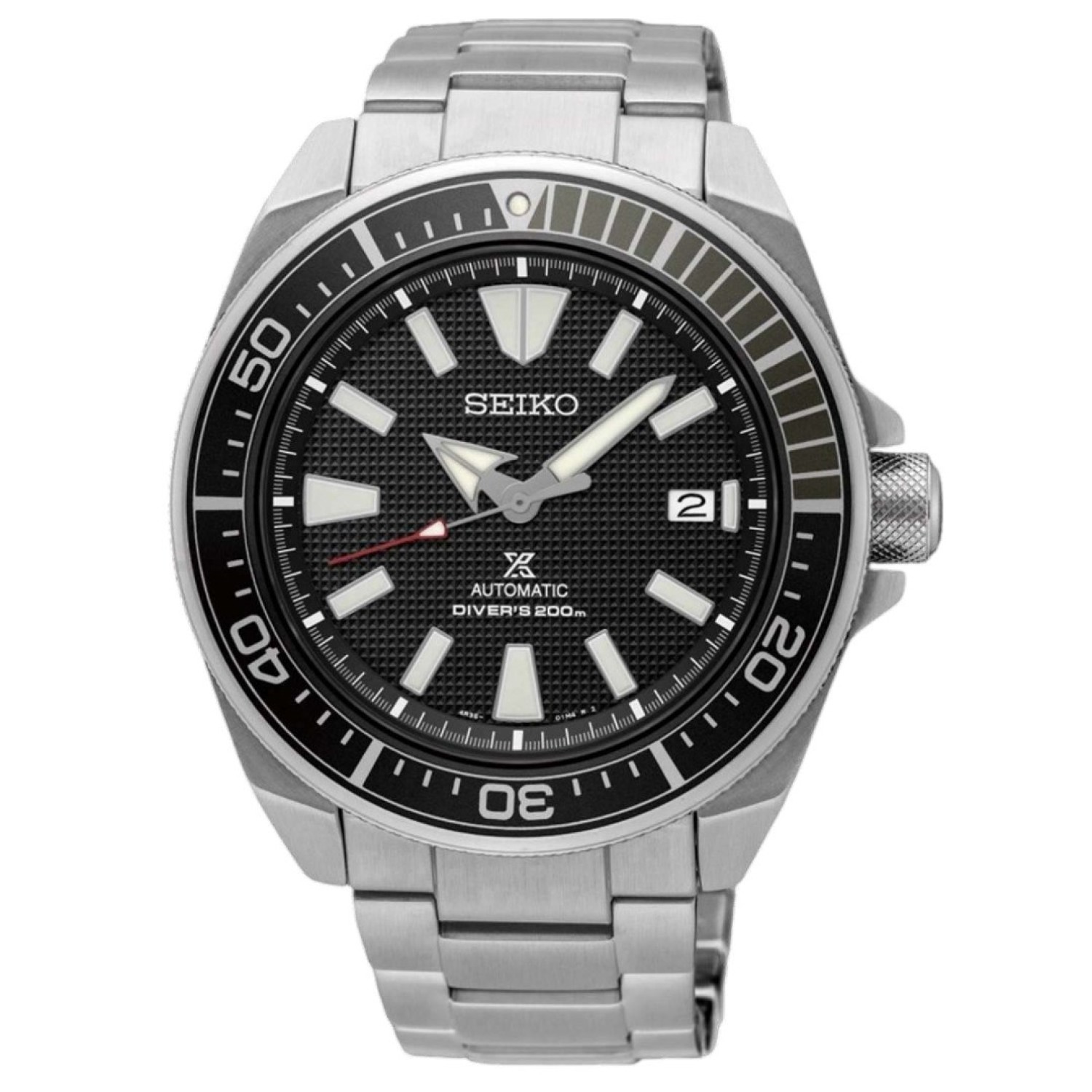 SRPF03K Seiko Prospex Samurai Scuba Divers Watch - Silver Stainless Steel Case with Black Dial SRPF03K Seiko Prospex Samurai Scuba Divers Watch by Seiko Watches NZ | Silver stainless steel case with black dial