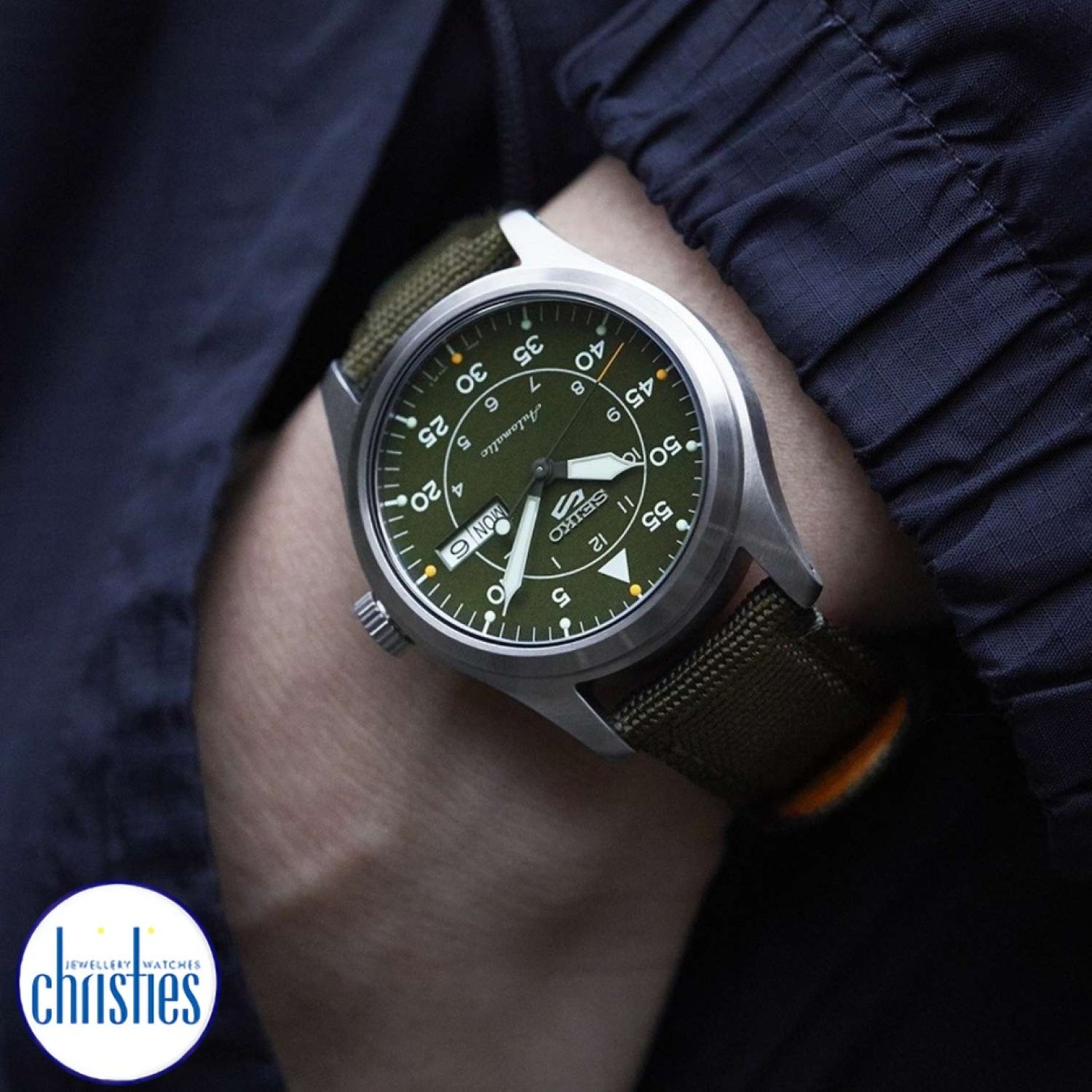 Christies Jewellery - SRPH29K Seiko 5 Sports Automatic Watch Watches Auckland NZ SRPH29K Seiko 5 Sports Automatic Watch SRPH29K1 Seiko Watches NZ | Seiko's commitment to craftsmanship ensures that each watch is made with precision and attention to detail.
