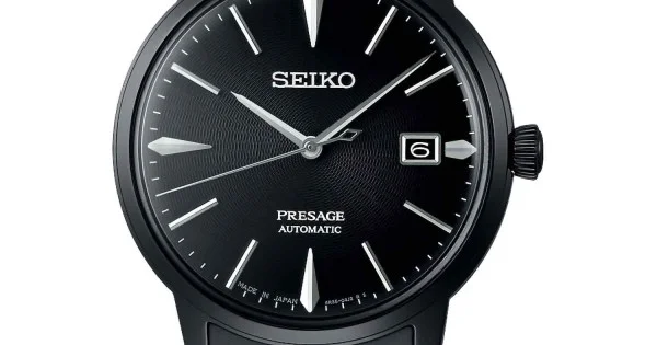 Seiko hotsell presage black