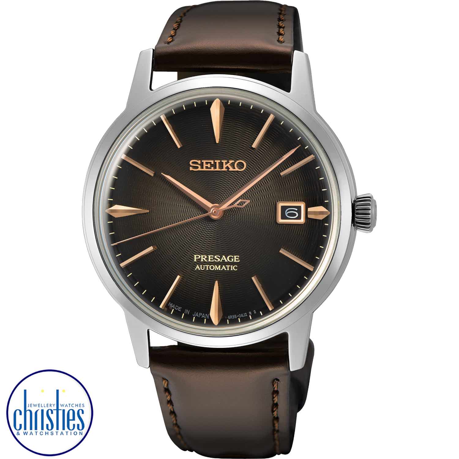 SRPJ17J1 Seiko Presage Automatic Cocktail Time collection Watch SRPJ17J seiko nz catalogue SRPJ17J1 Seiko Presage Automatic Cocktail Time collection Watch seiko nz