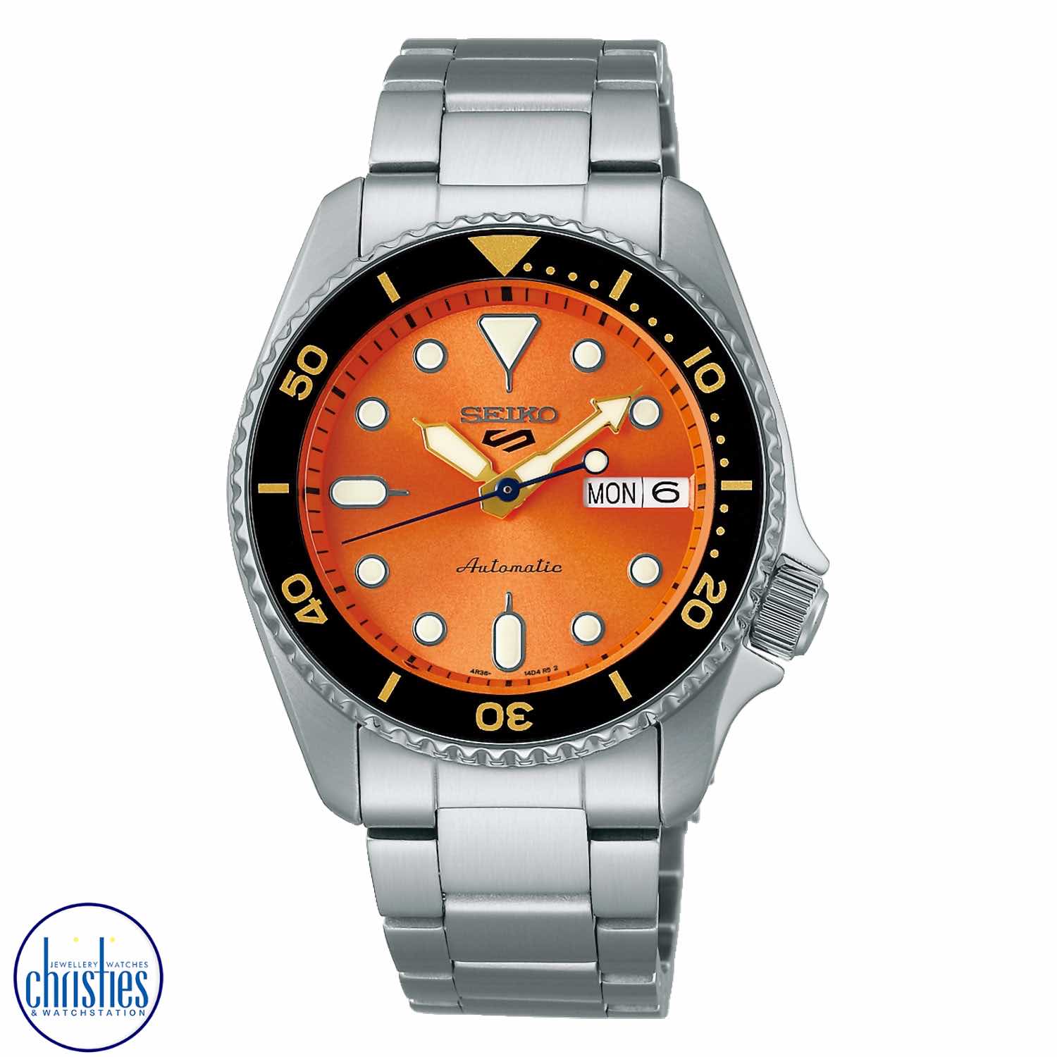 Christies Jewellery - SRPK35K SEIKO 5 Automatic Watch SRPK35K SEIKO 5 Automatic Watch Introducing the newest addition to the Seiko 5 lineup, the SRPK35K watch.