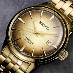 SRPK48J1 SEIKO Presage Cocktail Time Gold Watch