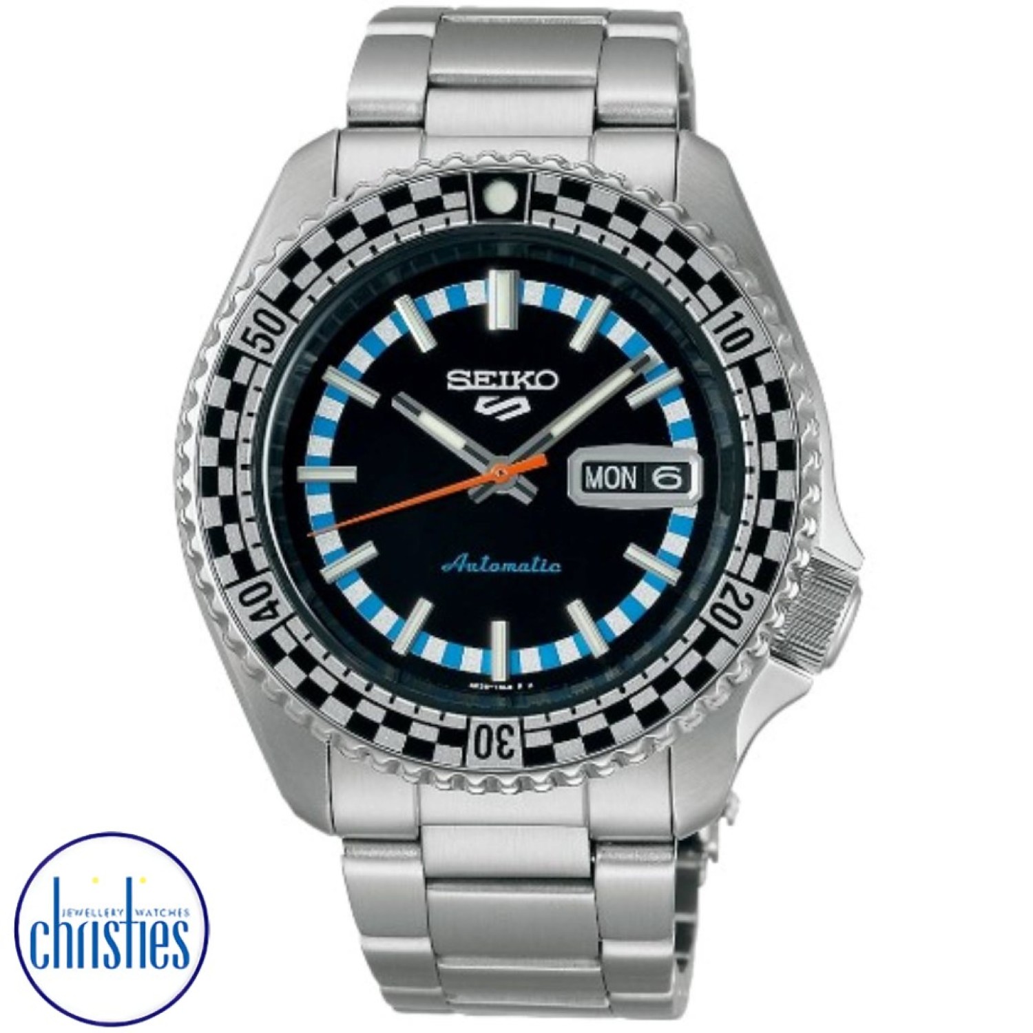 Christies Jewellery - SRPK67K Seiko 5 Sports Style Watch Watches Auckland NZ SRPK67K Seiko 5 Sports Style Watch SRPK67K1 Seiko Watches NZ | Seiko's commitment to craftsmanship ensures that each watch is made with precision and attention to detail.