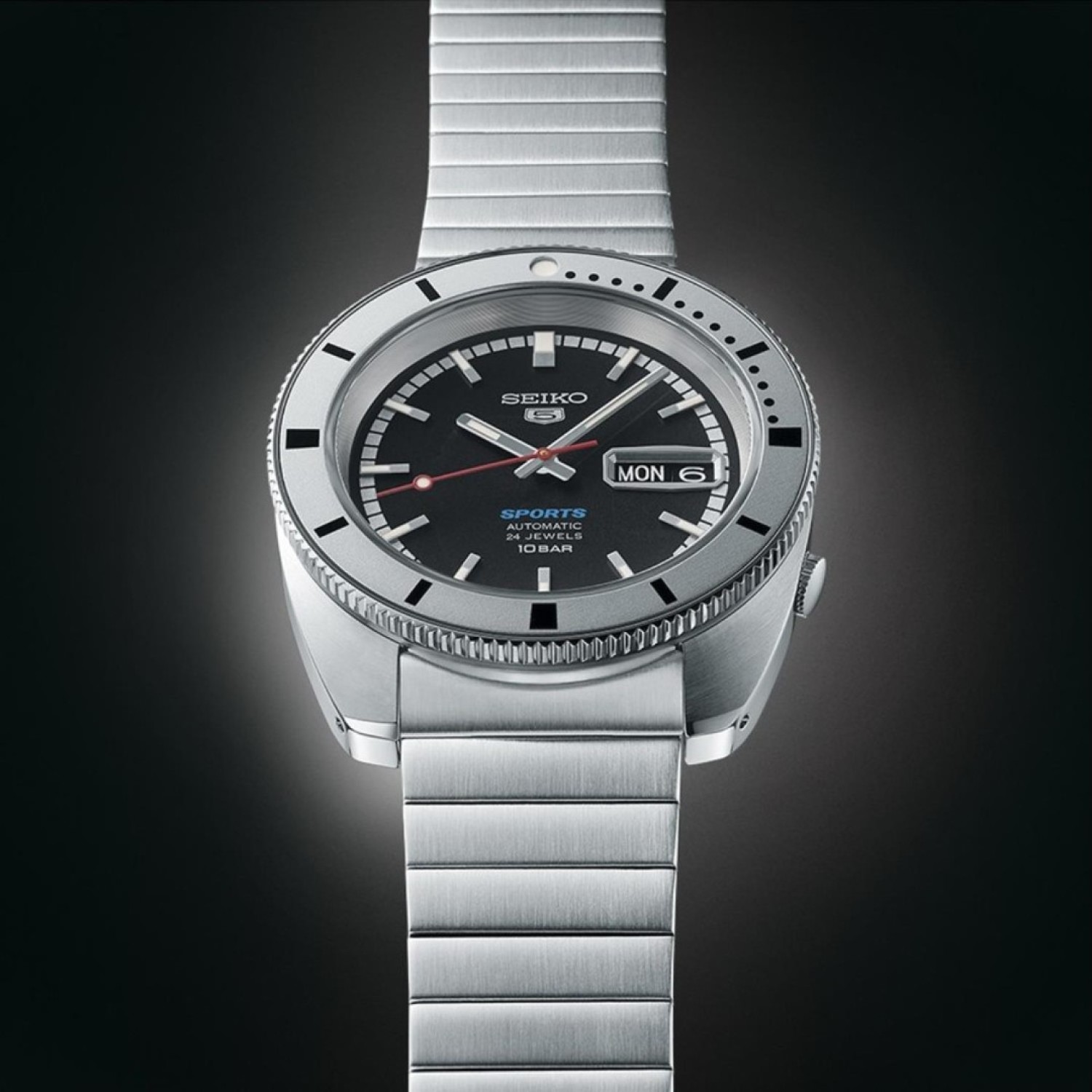 Christies Jewellery - SRPL05K Seiko 5 Sports Limited Edition Watch Watches Auckland NZ SRPL05K Seiko 5 Sports Limited Edition Watch SRPL05K1 Seiko Watches NZ | Seiko's commitment to craftsmanship ensures that each watch is made with precision and attention to detail.
