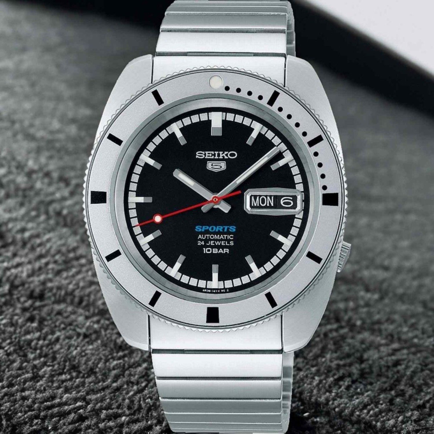 Christies Jewellery - SRPL05K Seiko 5 Sports Limited Edition Watch Watches Auckland NZ SRPL05K Seiko 5 Sports Limited Edition Watch SRPL05K1 Seiko Watches NZ | Seiko's commitment to craftsmanship ensures that each watch is made with precision and attention to detail.
