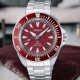 Christies Jewellery - Seiko Prospex SRPL11K Automatic Divers Watch with stainless steel case and lumibrite hands Watch - Seiko Watches Auckland NZ Seiko Prospex SRPL11K Automatic Divers Watch with stainless steel case and lumibrite hands, red dial