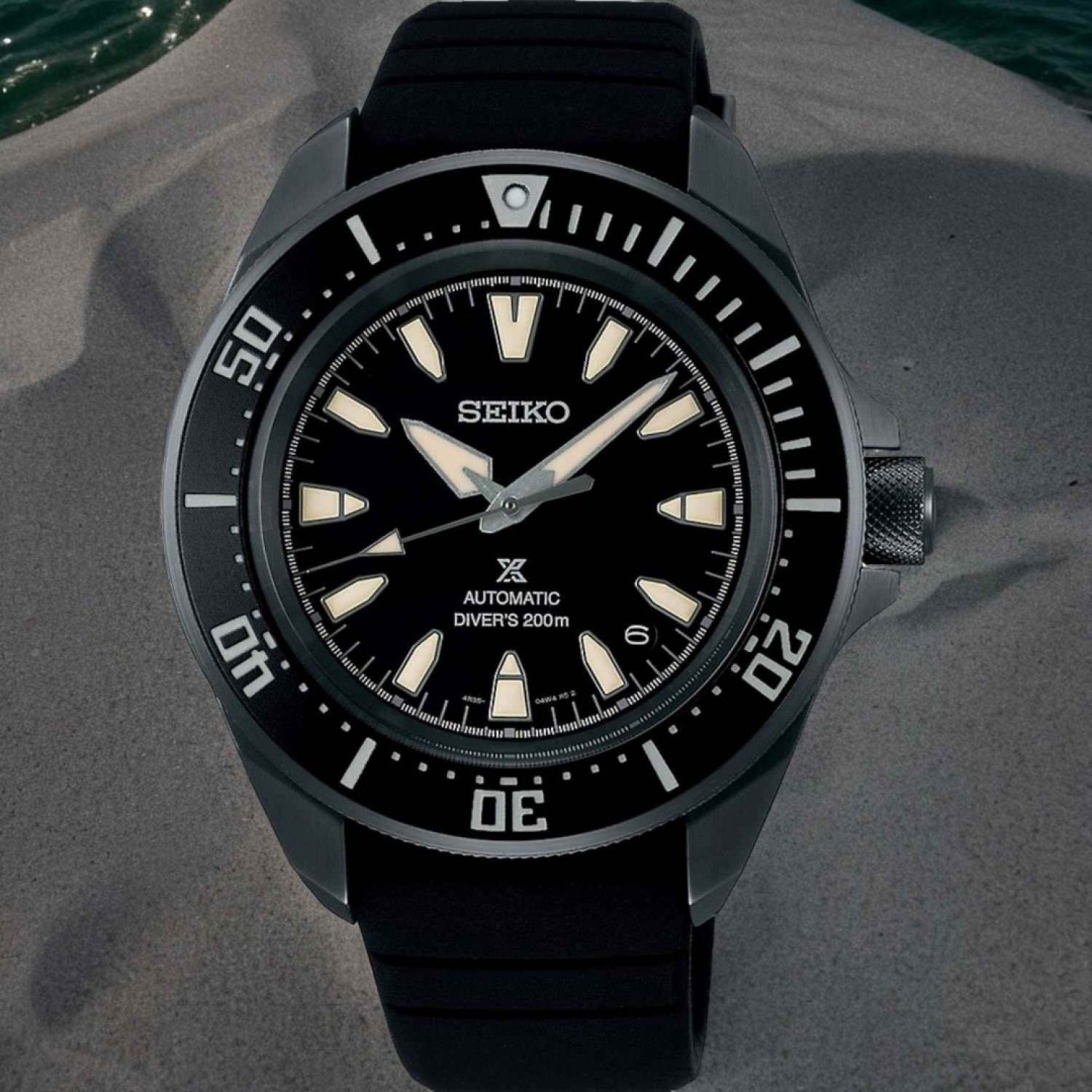 Christies Jewellery - SRPL15K Seiko Prospex Automatic Divers Watch Watches Auckland NZ SRPL15K Seiko Prospex Automatic Divers Watch with stainless steel case and lumibrite hands