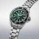 SRPL53K Seiko Prospex PADI 60th Anniversary Diver’s Watch – Green Dial, Stainless Steel Bracelet, 200m Water Resistance SRPL53K Seiko Prospex PADI 60th Anniversary Edition diver’s watch with green bezel and dial, stainless steel bracelet, and luminous markers – 200m water-resistant automatic timepiece celebrating Seiko’s 60 years of dive innovation.
