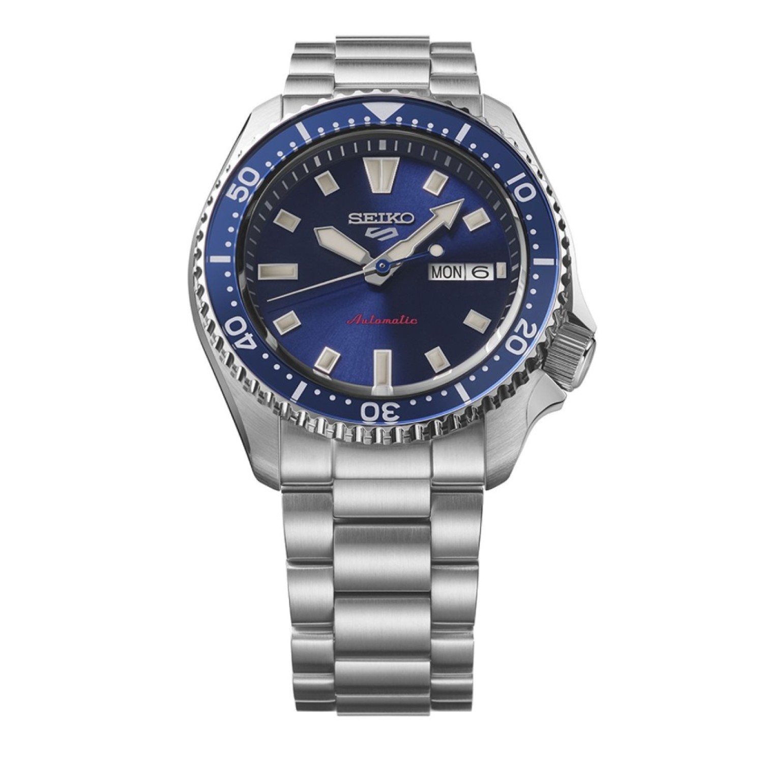 SRPL83 Seiko 5 Sports SKX Sports Style Series Watch – Seiko Watches NZ | Adventure-Ready Timepiece SRPL83 Seiko 5 Sports SKX Sports Style Series Watch by Seiko Watches NZ | Watch with Blue Dial, Stainless Steel Case, and Black Silicone Strap – Stylish and Durable