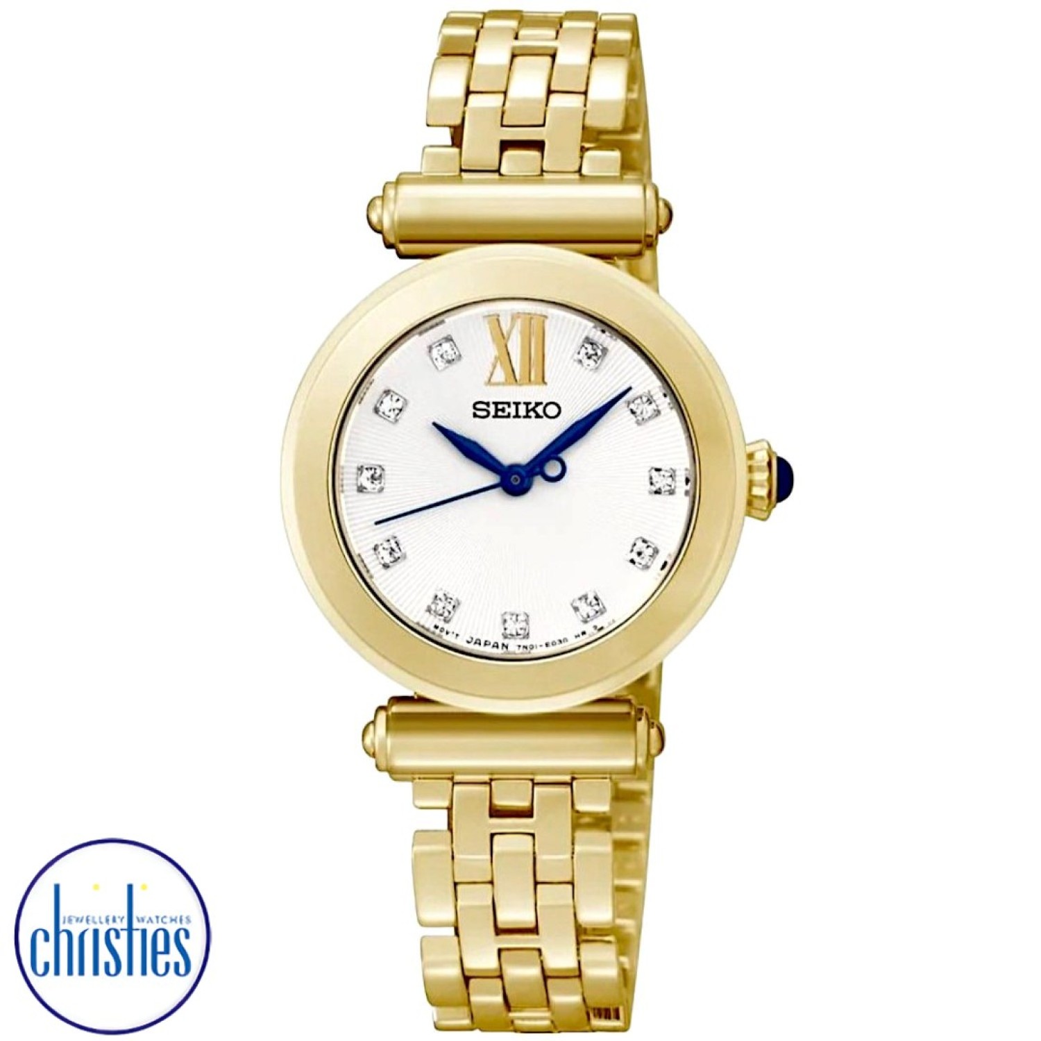 Christies Jewellery - SRZ402P Seiko Ladies Watch Watches Auckland NZ SRZ402P Seiko Ladies Watch SRZ402P1 Seiko Watches NZ | Seiko's commitment to craftsmanship ensures that each watch is made with precision and attention to detail.