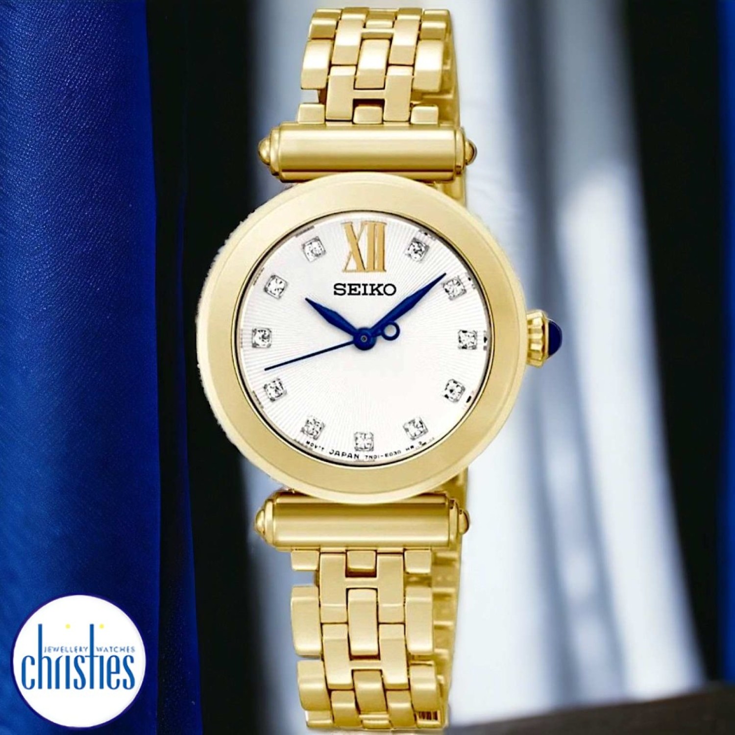 Christies Jewellery - SRZ402P Seiko Ladies Watch Watches Auckland NZ SRZ402P Seiko Ladies Watch SRZ402P1 Seiko Watches NZ | Seiko's commitment to craftsmanship ensures that each watch is made with precision and attention to detail.