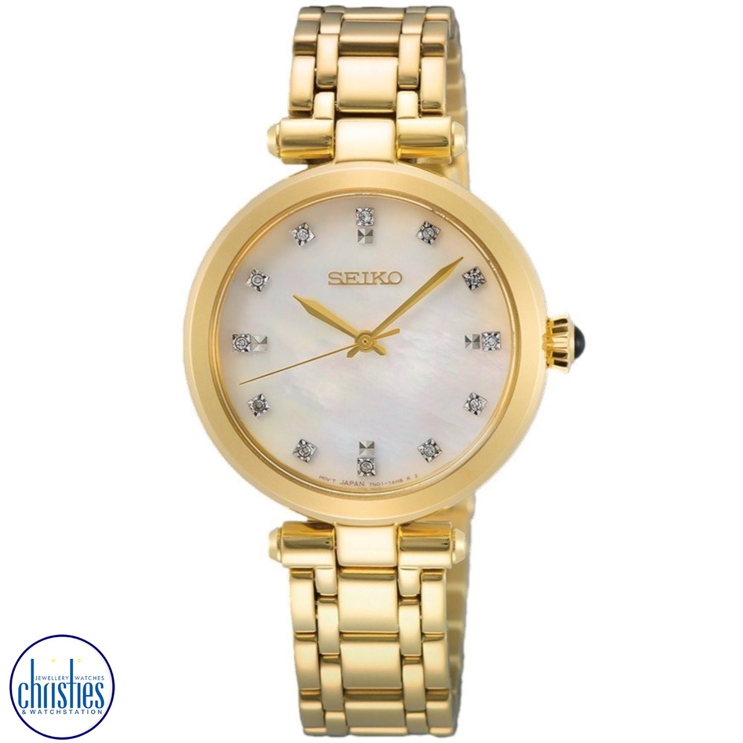 Christies Jewellery - SRZ536P SEIKO Ladies Diamond Watch Watches Auckland NZ SRZ536P SEIKO Ladies Diamond Watch SRZ536P Watches Auckland
