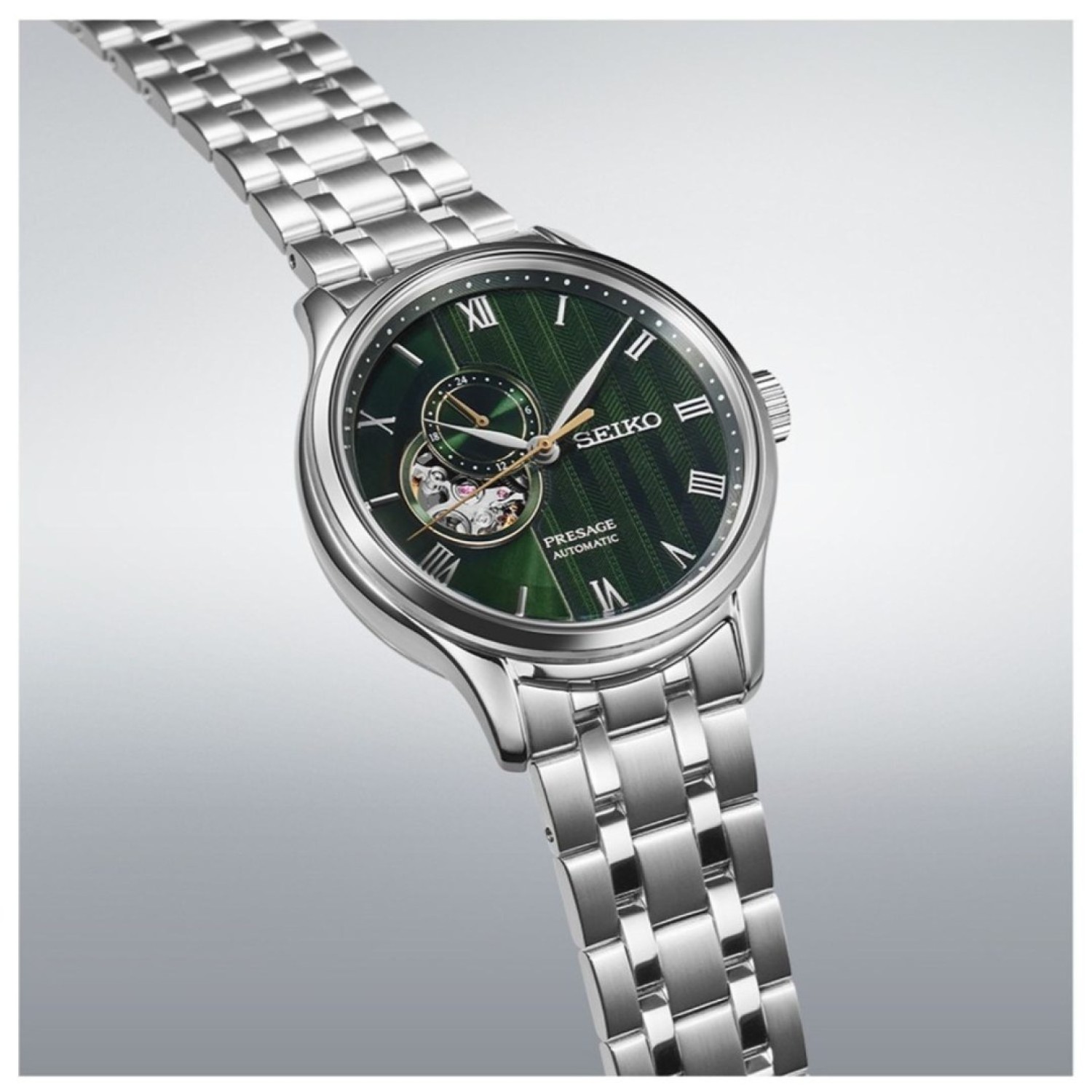 SSA463J Seiko Presage Zen Garden Green Dial Watch – Seiko Watches NZ SSA463J Seiko Presage Zen Garden Green Dial Watch by Seiko Watches NZ | Seiko's commitment to craftsmanship ensures that each watch is made with precision and attention to detail.