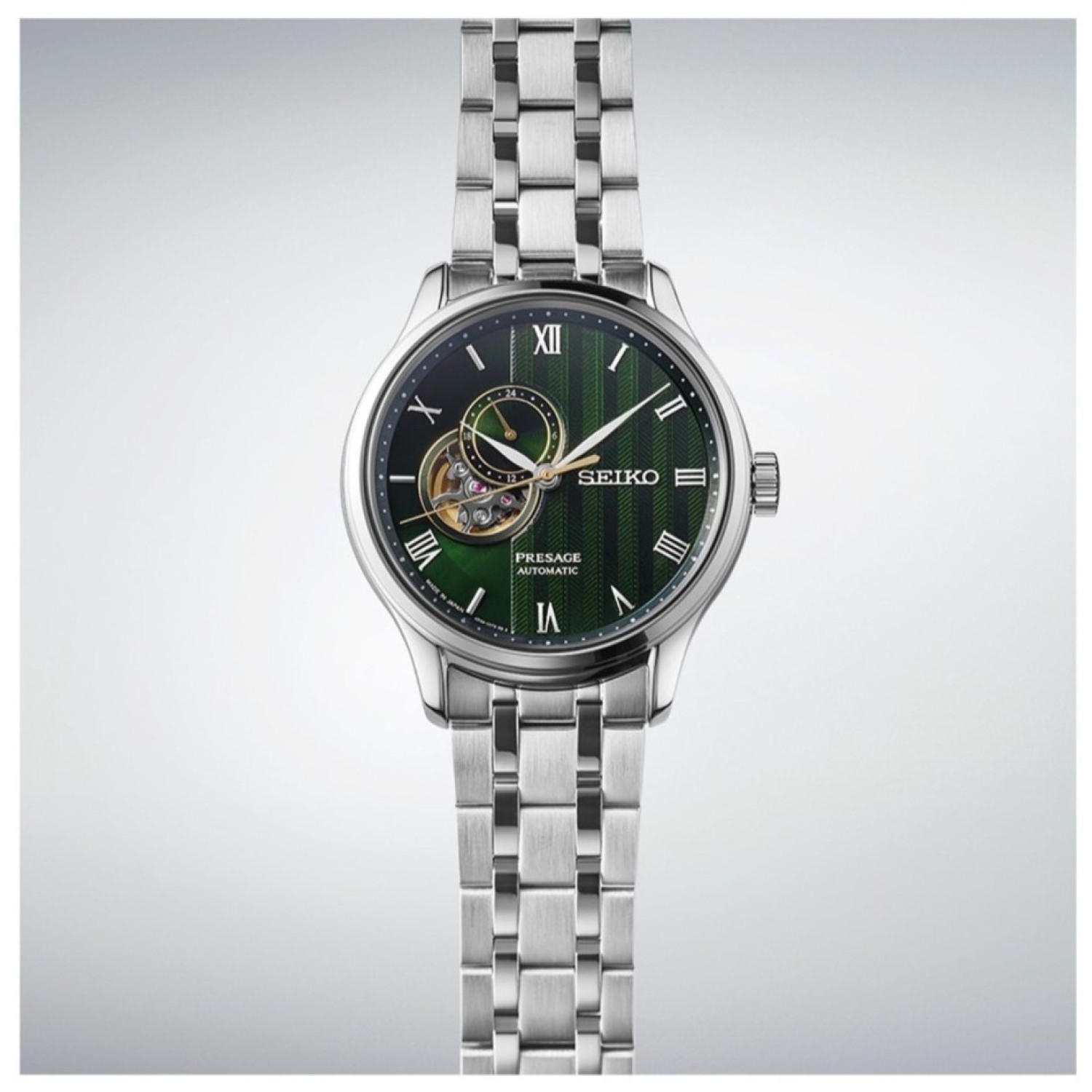 SSA463J Seiko Presage Zen Garden Green Dial Watch – Seiko Watches NZ SSA463J Seiko Presage Zen Garden Green Dial Watch by Seiko Watches NZ | Seiko's commitment to craftsmanship ensures that each watch is made with precision and attention to detail.