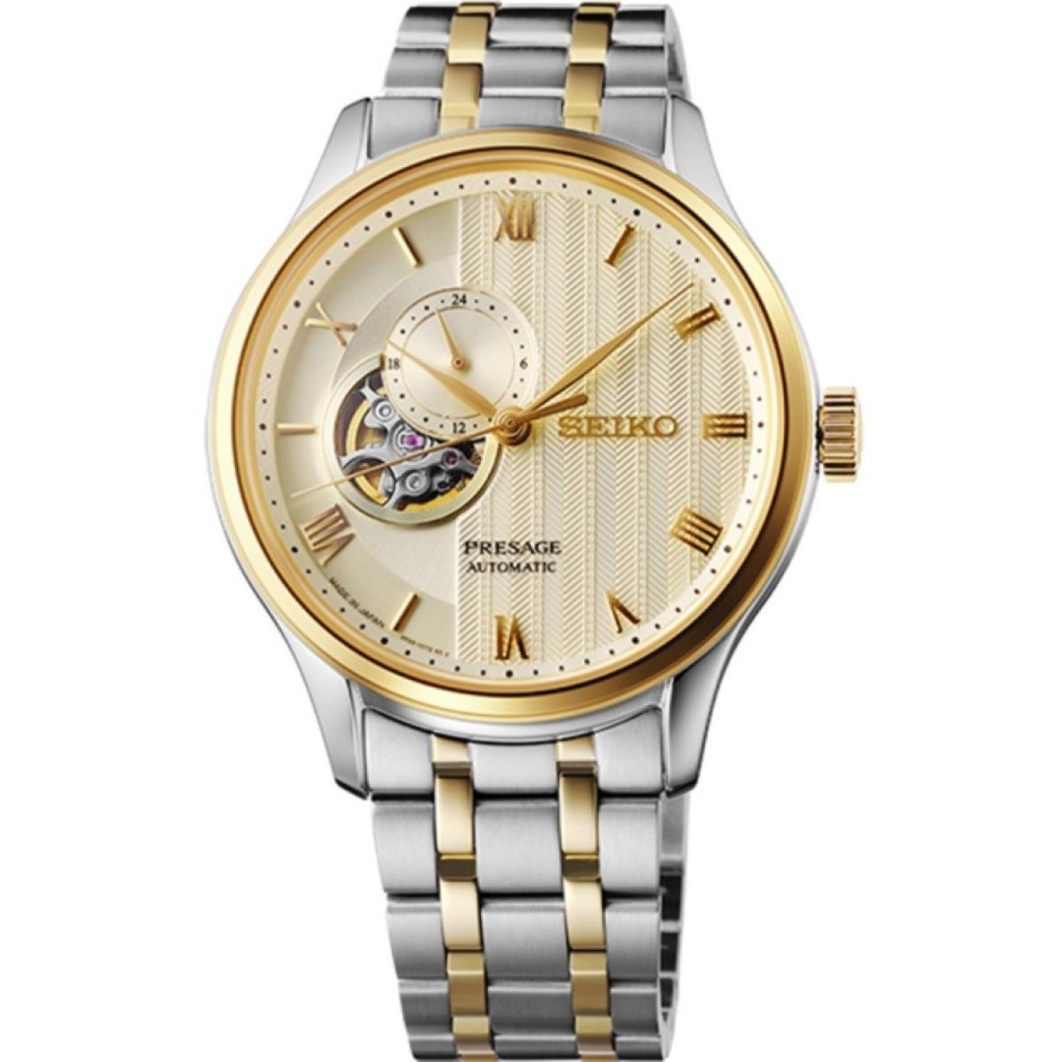 SSA464J Seiko Presage Zen Garden Cream Dial Watch – Seiko Watches NZ | Seiko's commitment to craftsmanship ensures that each watch is made with precision and attention to detail. SSA464J Seiko Presage Zen Garden Cream Dial