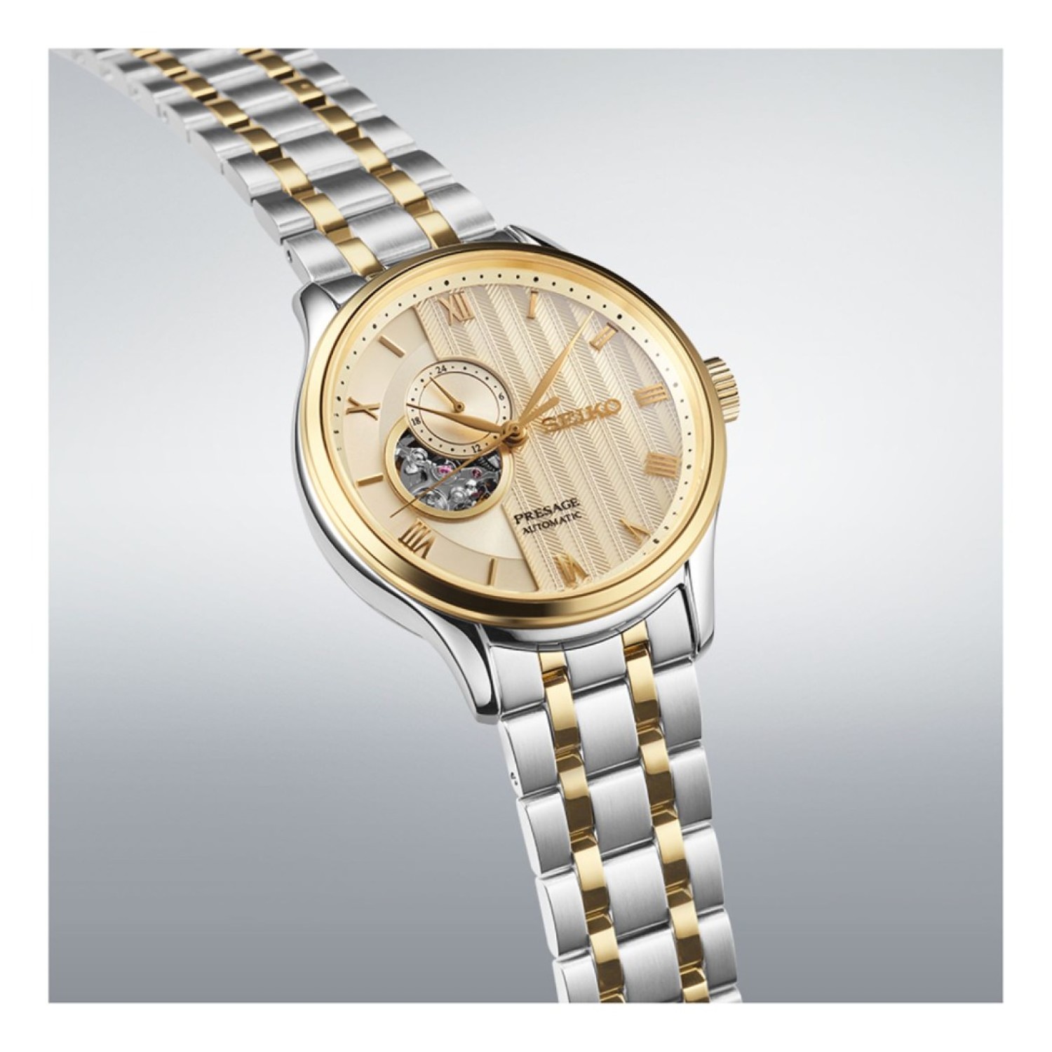 SSA464J Seiko Presage Zen Garden Cream Dial Watch – Seiko Watches NZ | Seiko's commitment to craftsmanship ensures that each watch is made with precision and attention to detail. SSA464J Seiko Presage Zen Garden Cream Dial