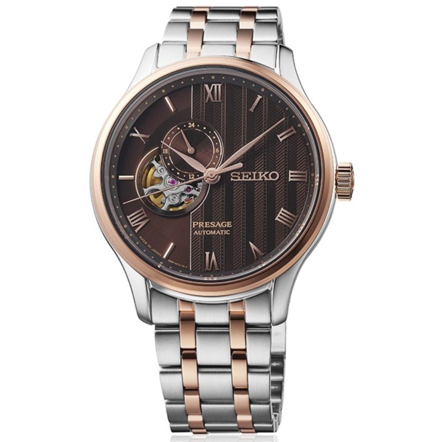 SSA466J Seiko Presage – Autumn Bronze Dial | Inspired by Kyoto’s Zen Gardens – Available at Christies Watches NZ SSA466J Seiko Presage – Autumn Bronze Dial Inspired by Kyoto’s Japanese Gardens