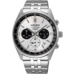 SSB425P Seiko Gents Chronograph Quartz White Dial Watch SSB425P Seiko Gents Chronograph Quartz White Dial Watch