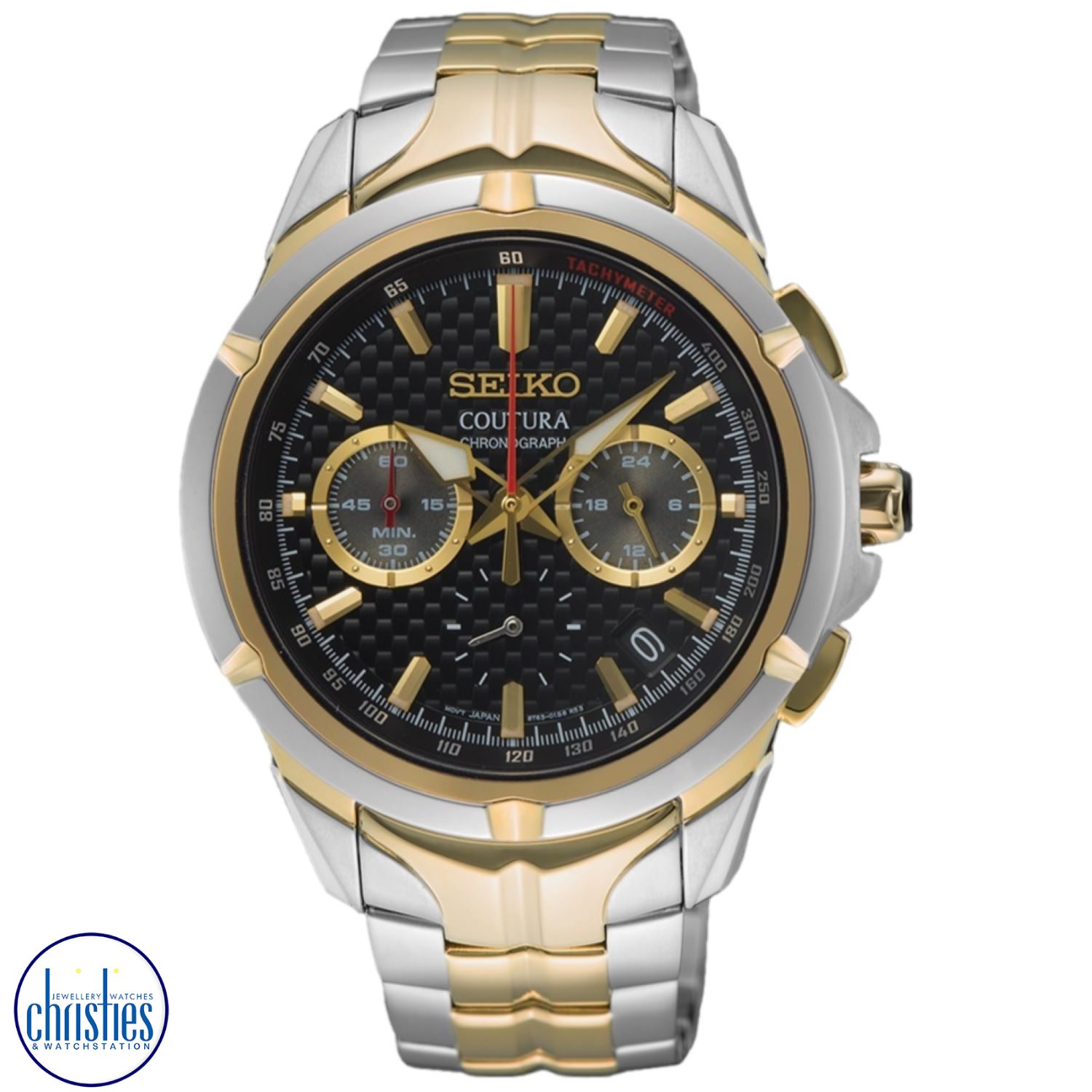 Christies Jewellery - SSB434P SEIKO Coutura Two Tone Chronograph Watch SSB434P SEIKO Coutura Two Tone Chronograph Watch SSB434P-9