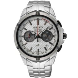 SSB433P SEIKO Coutura Chronograph | White Dial | 100m Water Resistant