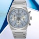 SSB459P Seiko Gents Chronograph Quartz Watch | Sleek Stainless-Steel Design with Light Blue Dial & Chronograph Function SSB459P Seiko Gents Chronograph Quartz Watch – sleek stainless-steel design, textured light blue dial, chronograph functionality, and a tachymeter scale for precision timekeeping.