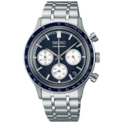 SSB477P Seiko Gents Chronograph Blue Dial Watch