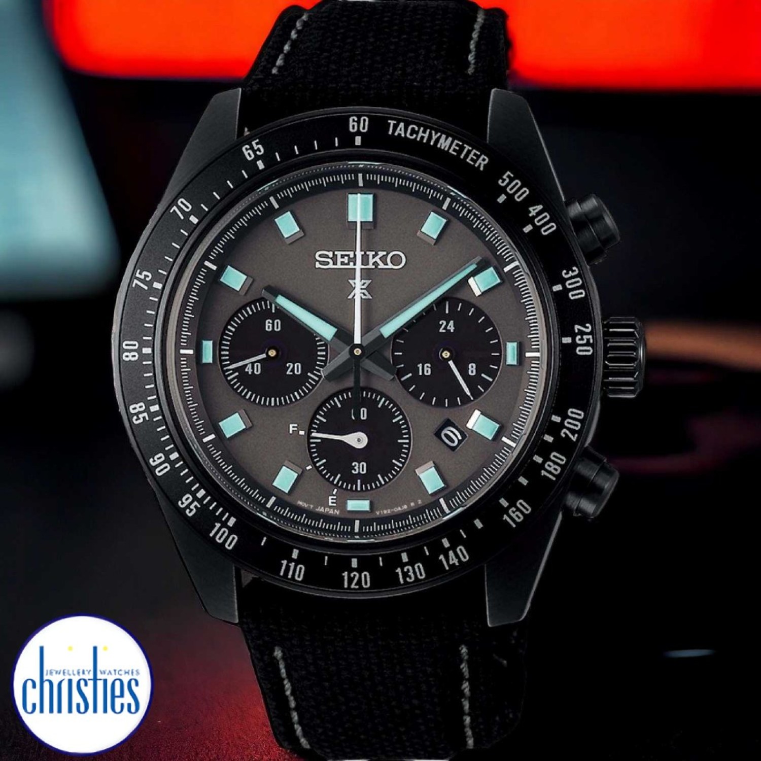 SSC923 Seiko Prospex Speedtimer Black Series Watch SSC923P Seiko Watches NZ |  Seiko's commitment to craftsmanship ensures that each watch is made with precision and attention to detail.