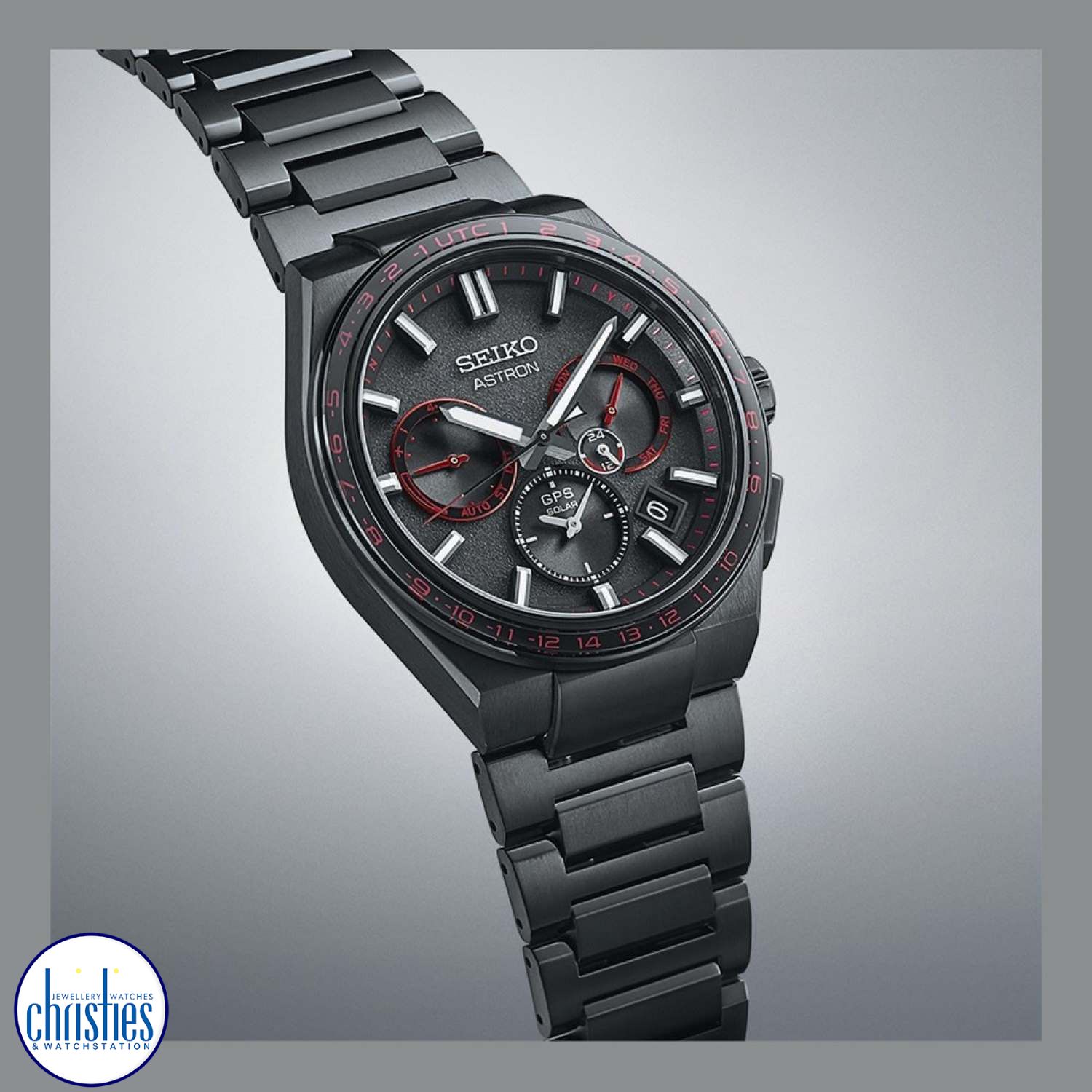 Christies Jewellery - SSH137J Seiko Astron GPS Dual Time Watch Seiko Watches Auckland NZ SSH137J Seiko Astron GPS Dual Time Watch SSH137-Jimited Edition 1,200 pieces Worldwide Seiko Watches Auckland