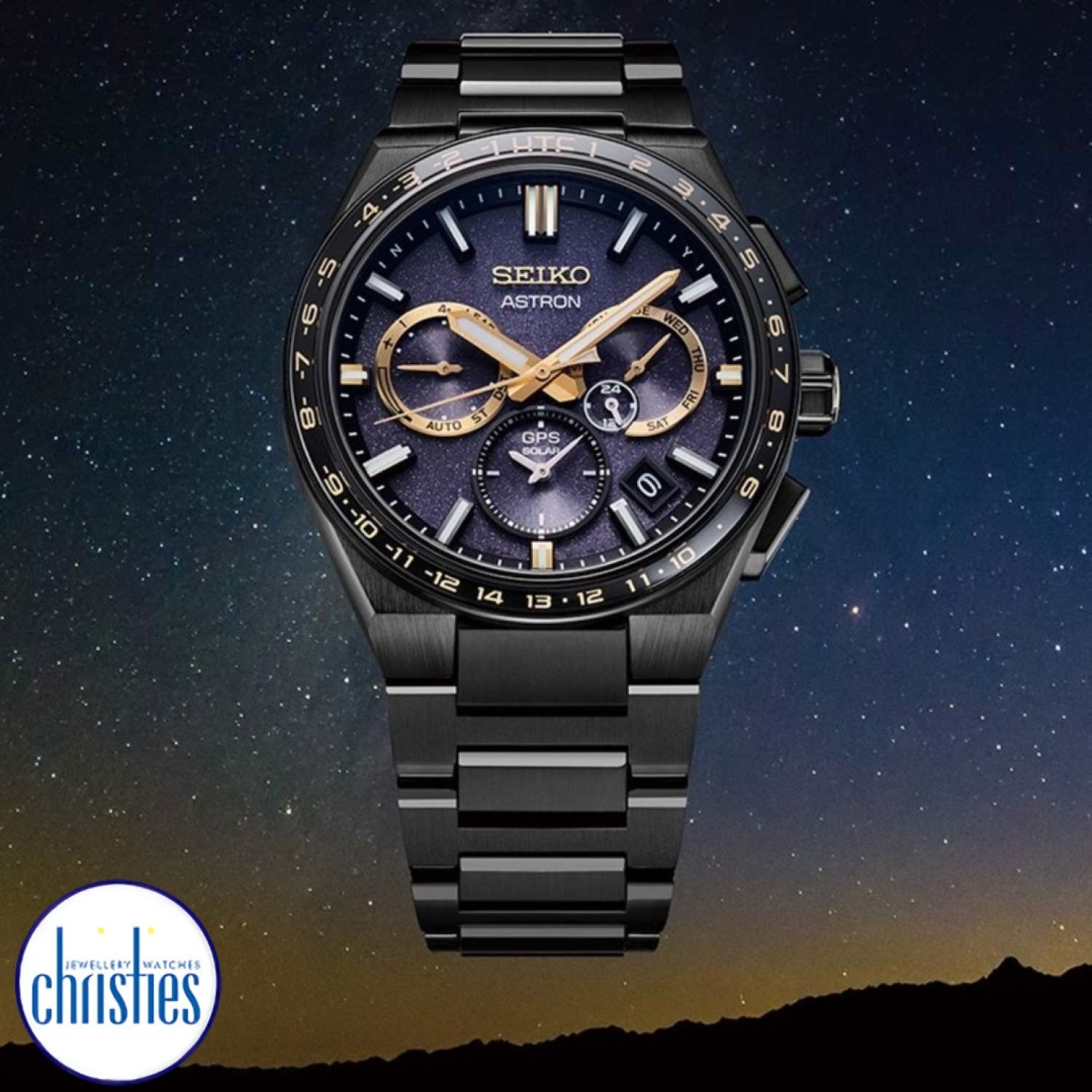 SSH145J Seiko Astron GPS Solar Watch SSH145J1 Seiko Watches NZ |  Seiko's commitment to craftsmanship ensures that each watch is made with precision and attention to detail.