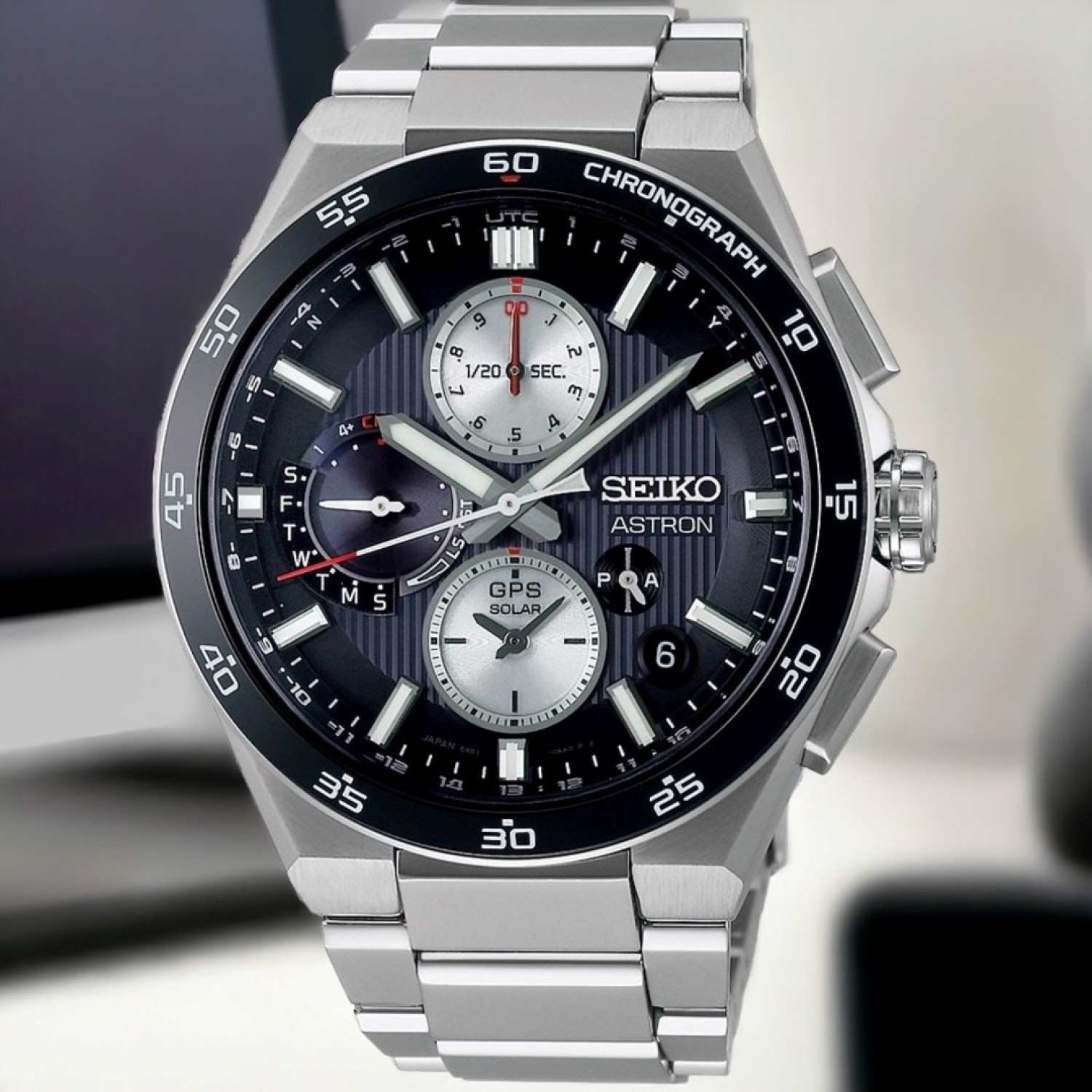 Christies Jewellery - SSH151J Seiko Astron GPS Dual Time Chronograph Watches Auckland NZ SSH151J Seiko Astron GPS Dual Time Chronograph SSH151J1 Seiko Watches NZ | Seiko's commitment to craftsmanship ensures that each watch is made with precision and attention to detail.