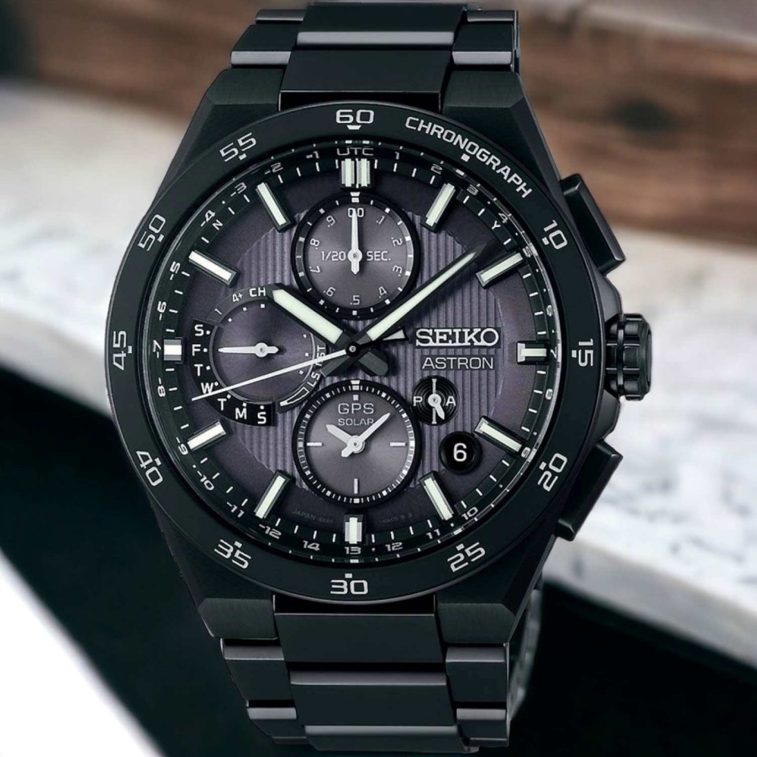 Christies Jewellery - SSH155J Seiko Astron GPS Dual Time Chronograph Watches Auckland NZ SSH155J Seiko Astron GPS Dual Time Chronograph SSH155J1 Seiko Watches NZ | Seiko's commitment to craftsmanship ensures that each watch is made with precision and attention to detail.