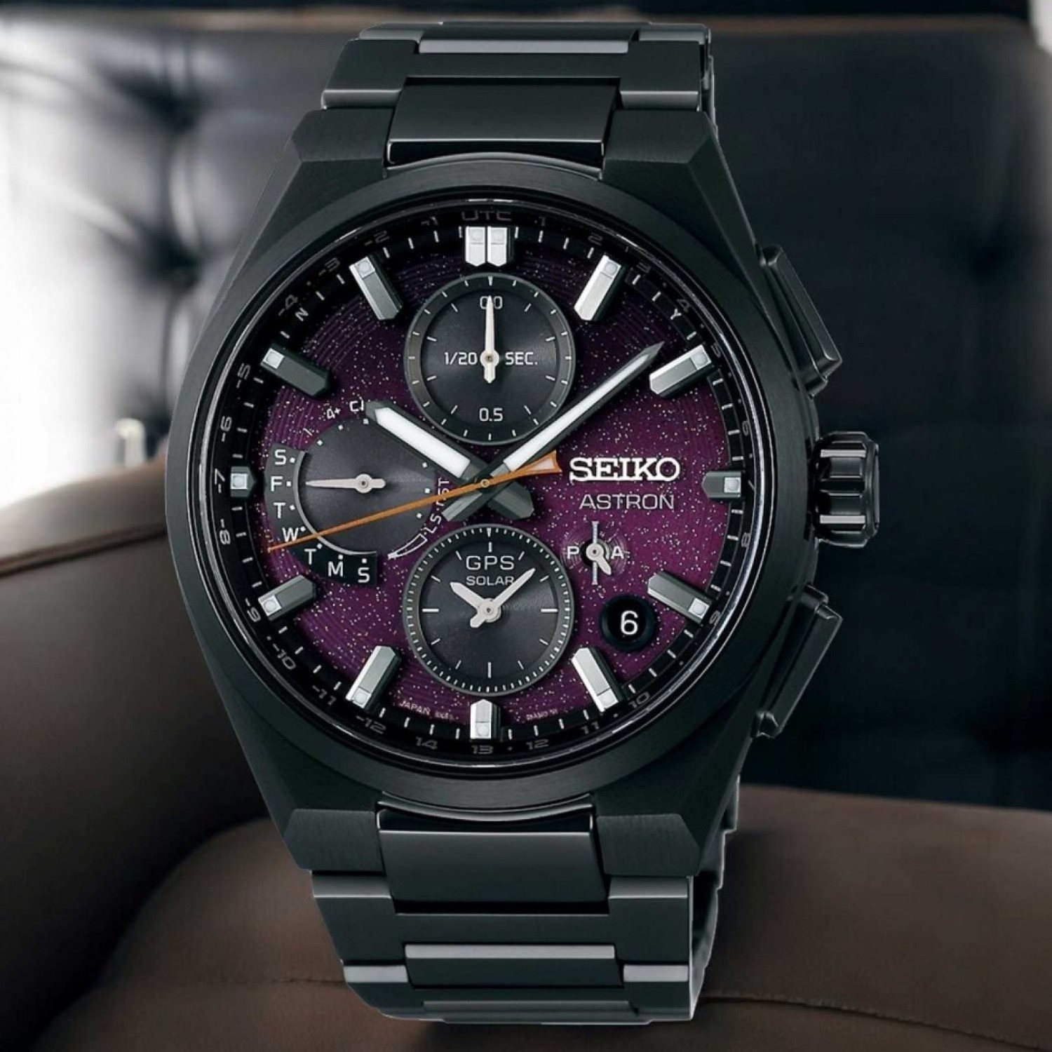 SSH171 Seiko Astron Limited Edition Watch – Seiko Watches NZ SSH171 Seiko Astron Limited Edition Watch by Seiko Watches NZ | Titanium case and bracelet, finished with a scratch-resistant hard coating that maintains its jet-black sheen