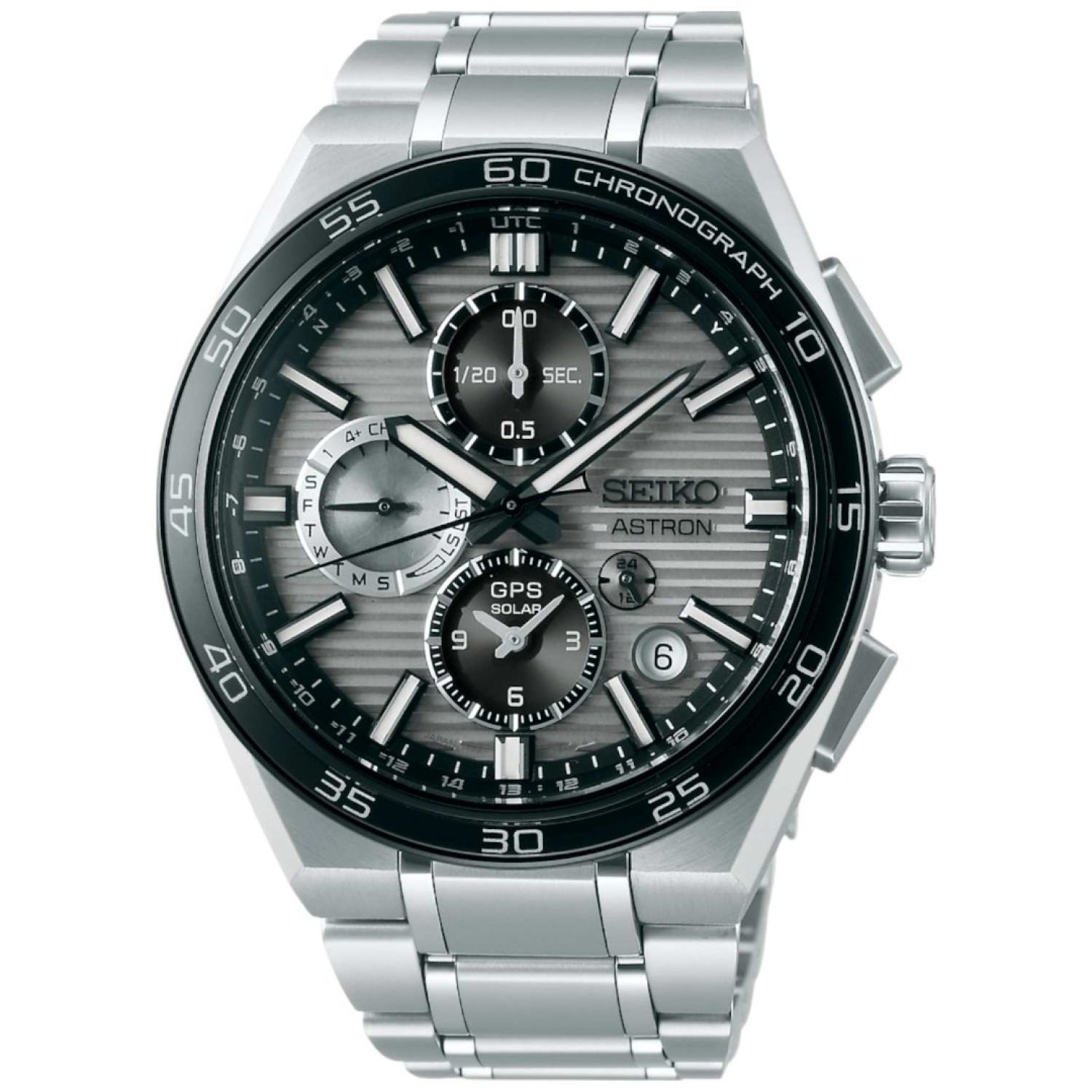 SSH177J Seiko Astron GPS Dual Time Chronograph – Seiko Watches NZ | Titanium Case, Silvery Grey Dial SSH177J Seiko Astron GPS Dual Time Chronograph with Titanium Case and Silvery Grey Dial – Seiko Watches NZ