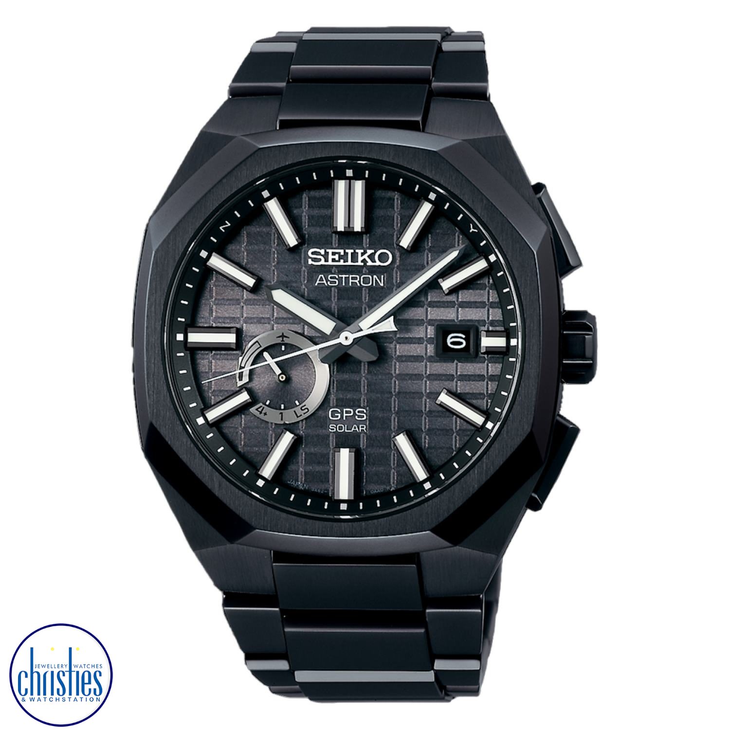 Christies Jewellery - SSJ015J Seiko Astron GPS Solar Watch with Perpetual Calendar SSJ015J Seiko Astron GPS Solar Watch with Perpetual Calendar SSJ015J