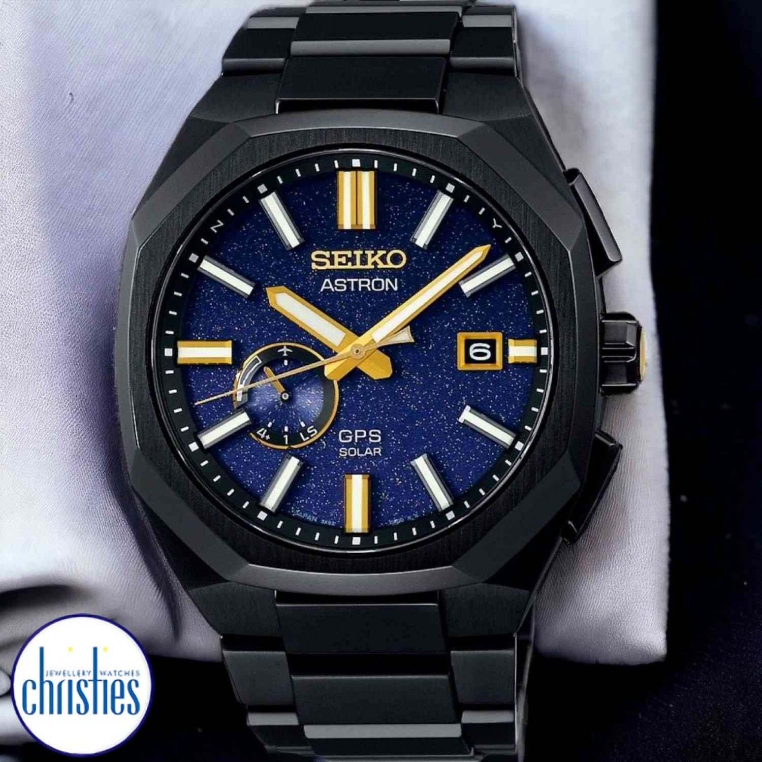 SSJ021J Seiko Astron GPS Solar Watch SSJ021J1 Seiko Watches NZ |  Seiko's commitment to craftsmanship ensures that each watch is made with precision and attention to detail.