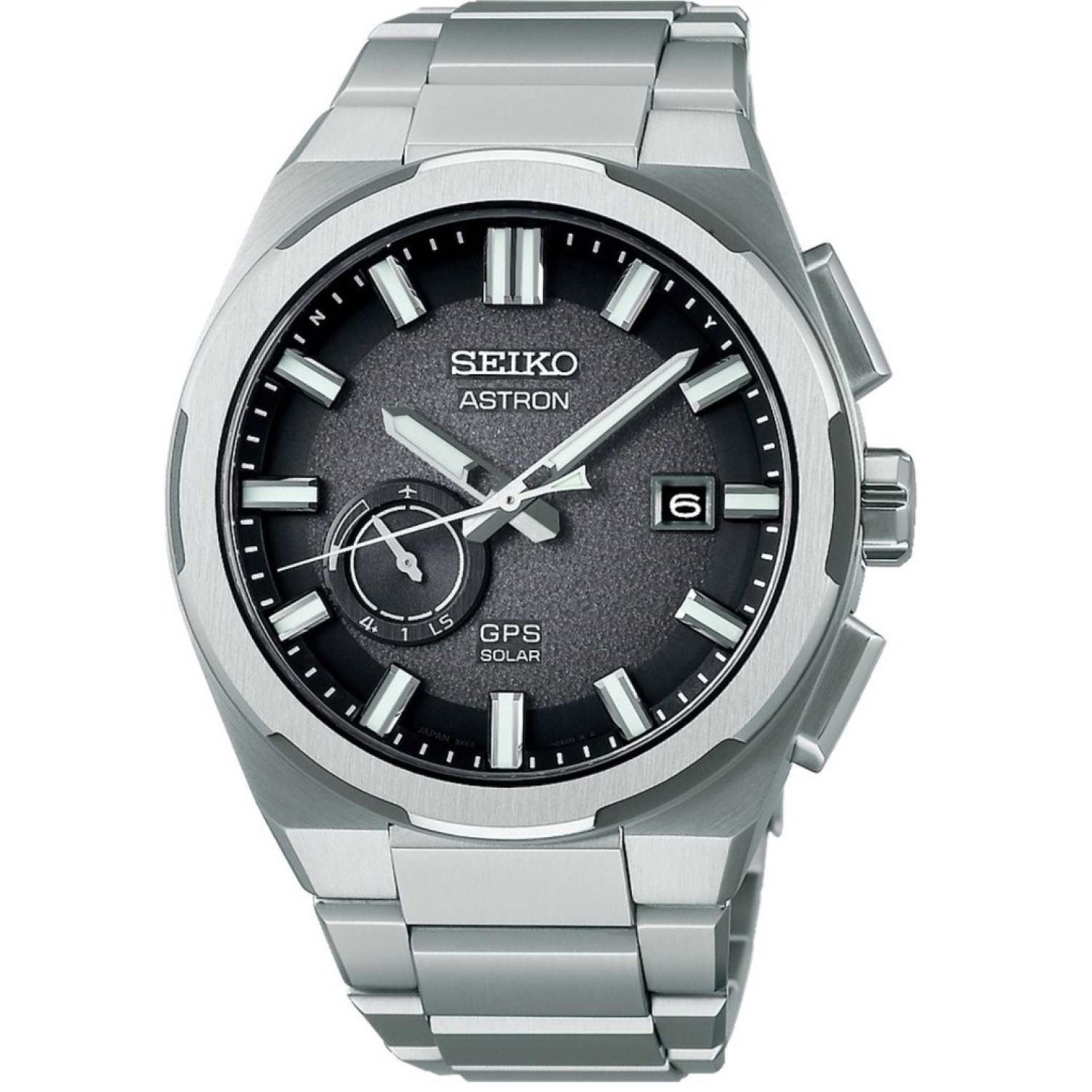 SSJ025J Seiko Astron GPS Solar Watch - Precision Timekeeping & Elegant Design SSJ023J Seiko Astron GPS Solar Watch with GPS functionality and solar power with blue colour dial and Titanium casing