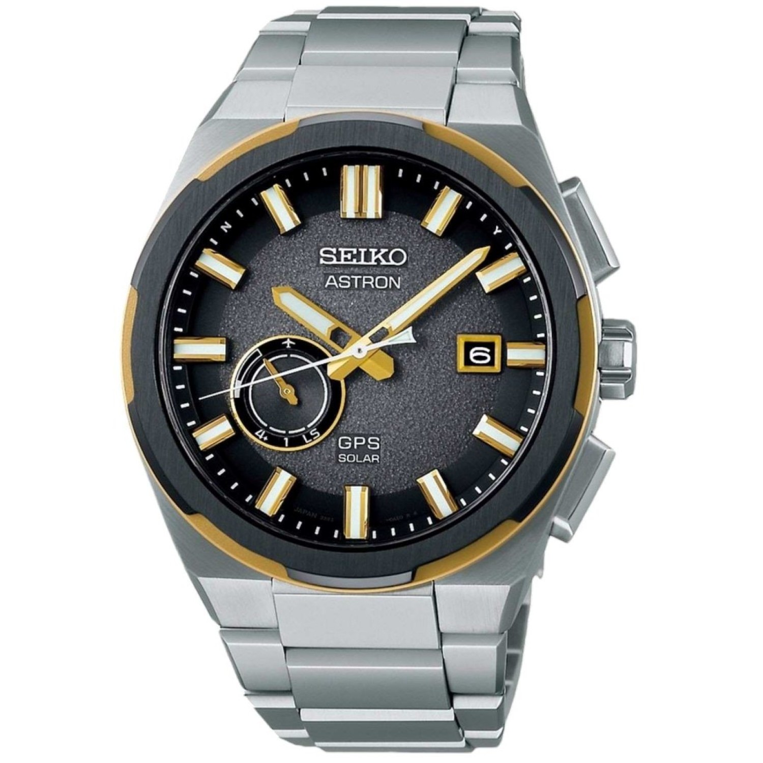 SSJ026J Seiko Astron GPS Solar Watch - Sleek Design with Advanced GPS Technology SSJ026J Seiko Astron GPS Solar Watch - Elegant Timepiece with Solar-Powered Precision with Titanium casing and Black Dial