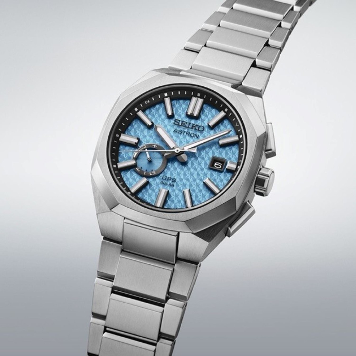 Christies Jewellery - SSJ027J Seiko Astron GPS Solar Limited Edition Watch Auckland NZ Seiko SSJ027J Astron GPS Solar Limited Edition Watch with blue dial and titanium case