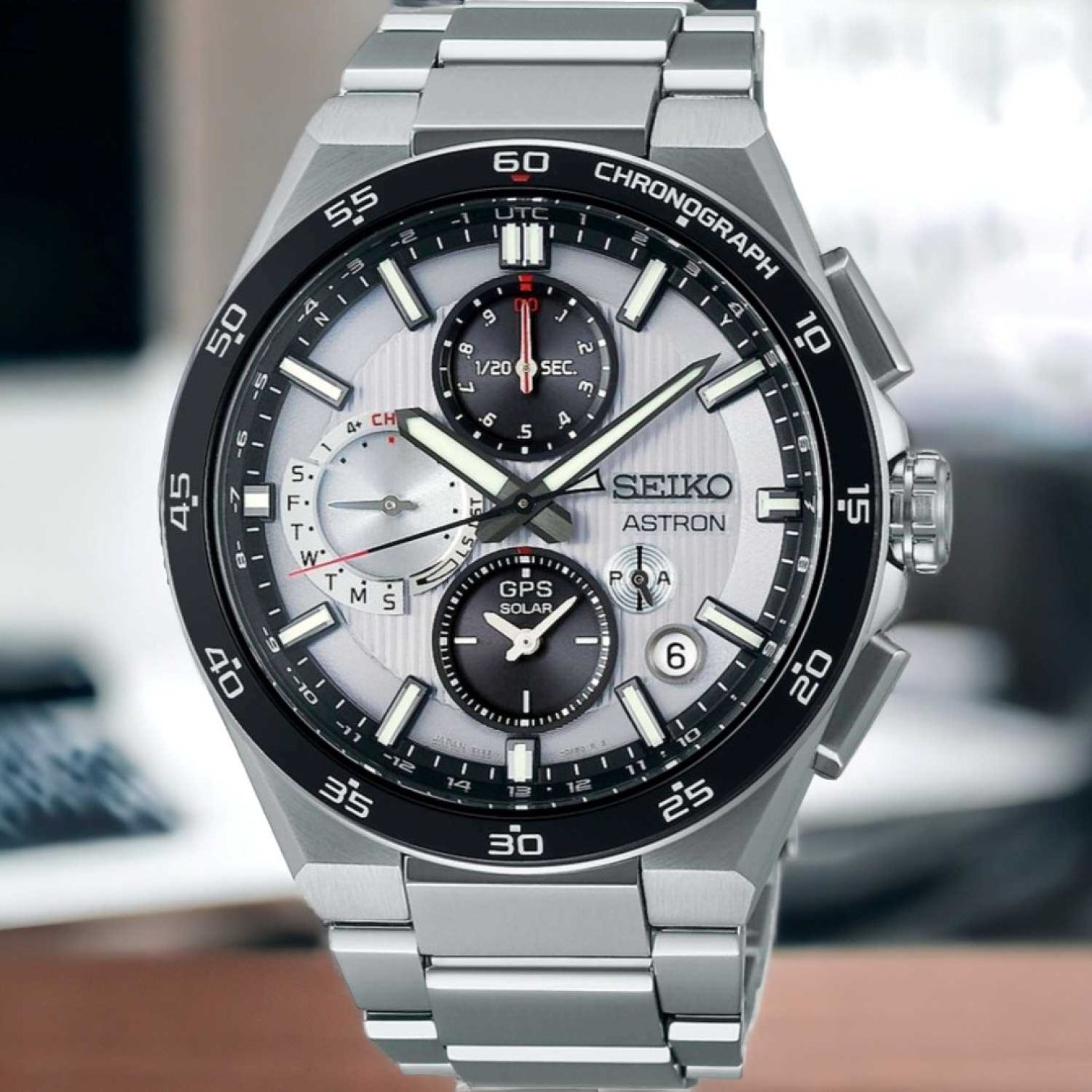 Christies Jewellery - SSH151J Seiko Astron GPS Dual Time Chronograph Watches Auckland NZ SSH151J Seiko Astron GPS Dual Time Chronograph SSH151J1 Seiko Watches NZ | Seiko's commitment to craftsmanship ensures that each watch is made with precision and attention to detail.