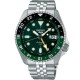 SSK035 Seiko 5 Sports GMT Navigator Watch SSK035K1 - Green Colour Dial Watch