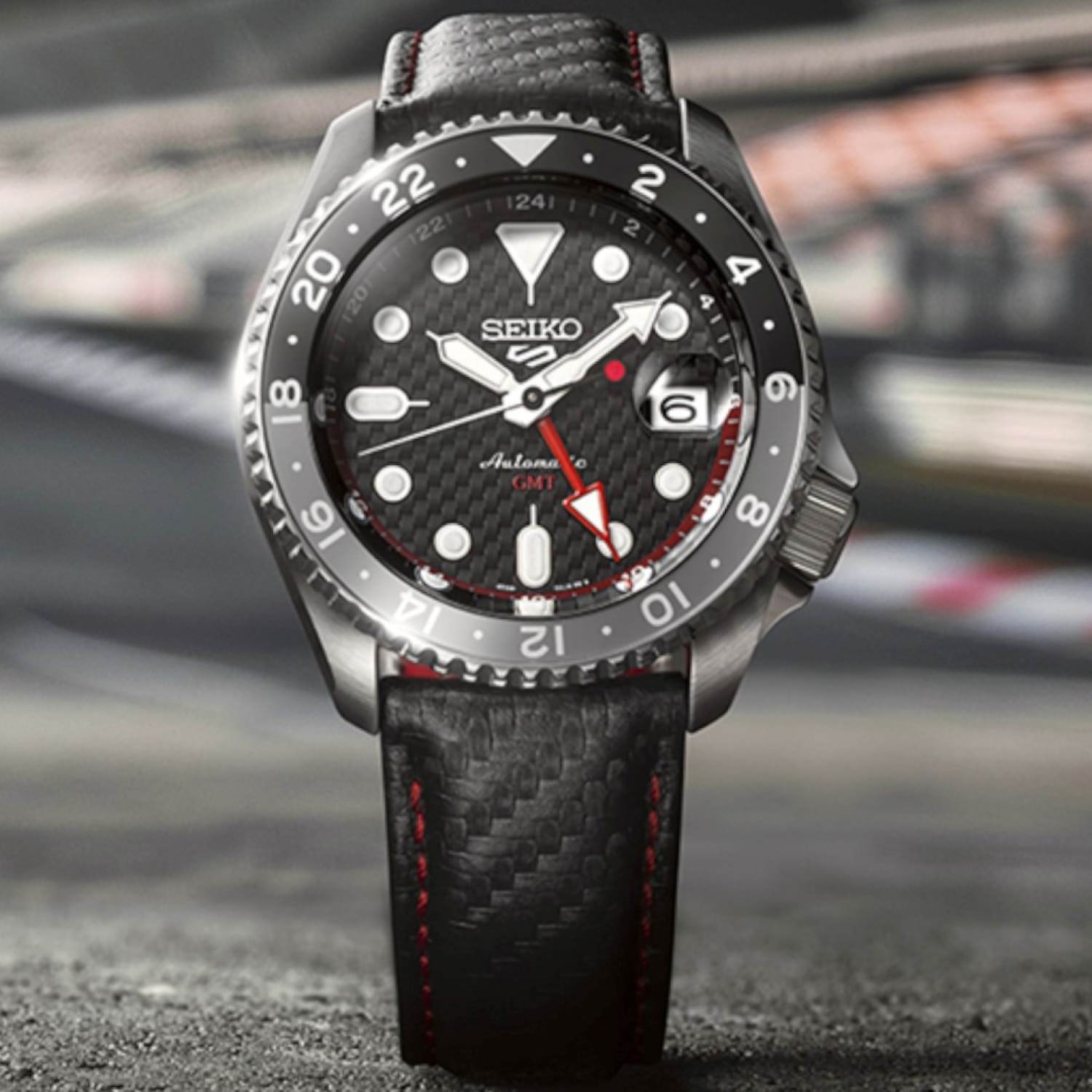 SSK057K Seiko 5 Sports GMT – 2026 Supercars Limited Edition – Seiko Watches NZ SSK057K Seiko 5 Sports GMT – 2026 Supercars Limited Edition by Seiko Watches