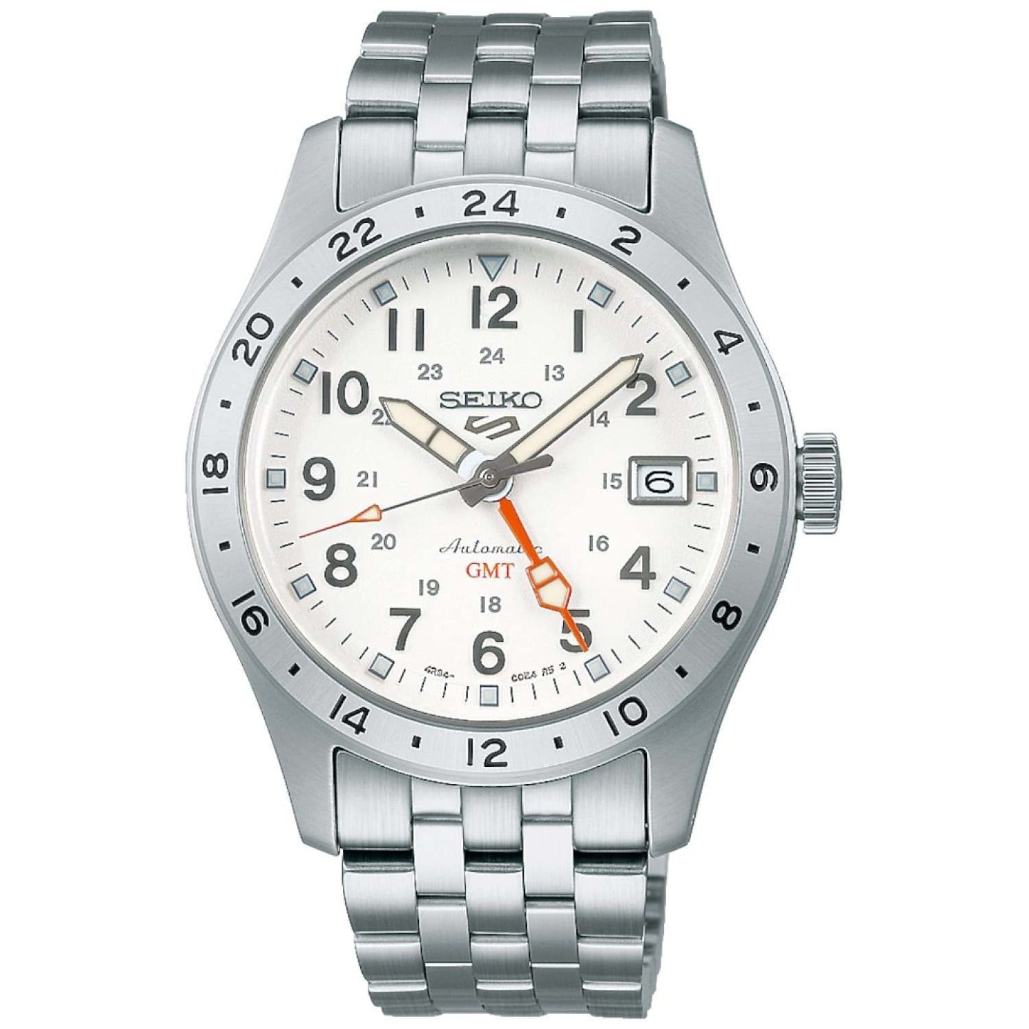SSK059K Seiko 5 Sports GMT Field Series Watch – Seiko Watches NZ | Seiko's commitment to craftsmanship ensures that each watch is made with precision and attention to detail. SSK059K Seiko 5 Sports GMT Field Series Watch by Seiko Watches