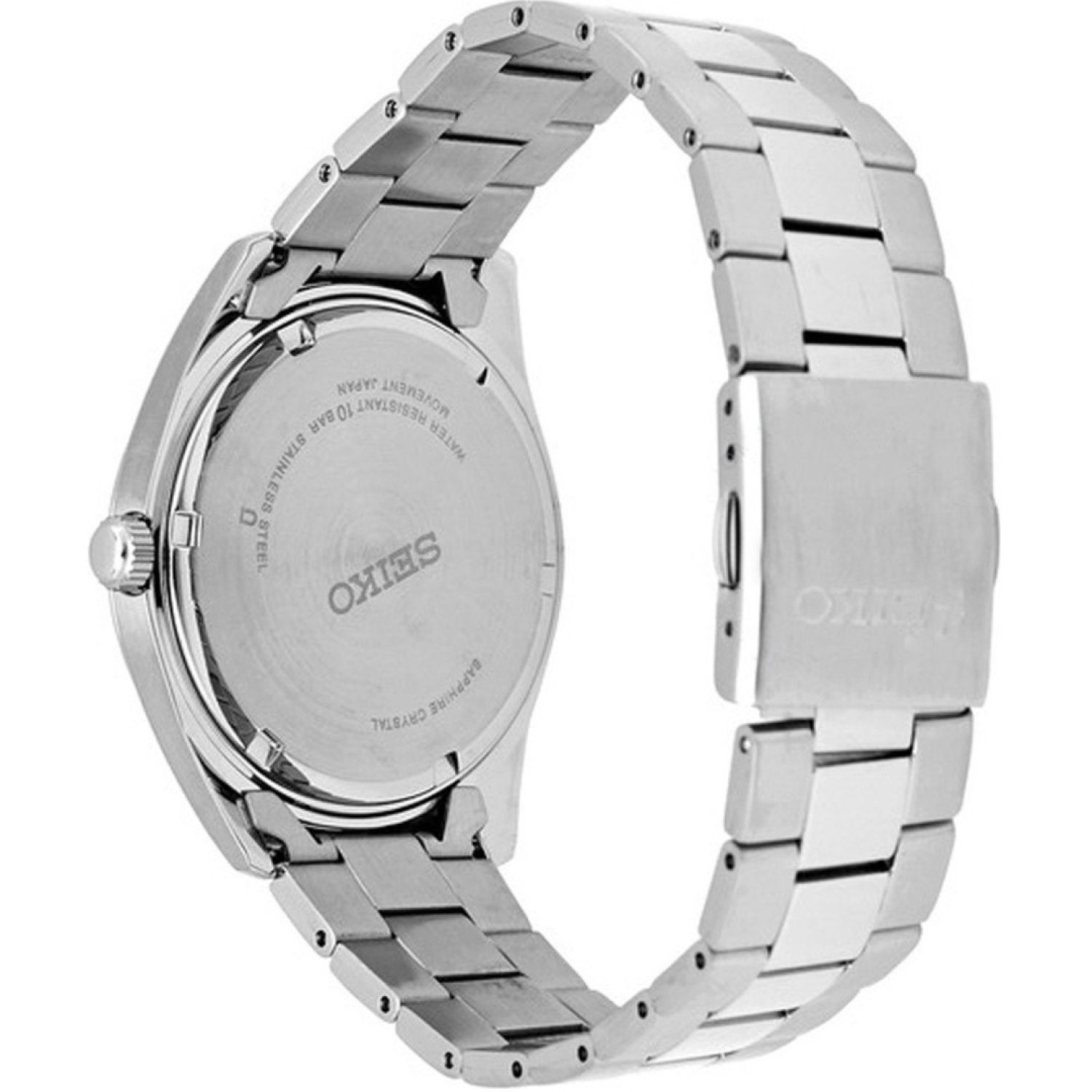 SUR343P Seiko Quartz Watch – Crafted for Precision & Style | Seiko Watches NZ SUR343P Seiko Men's Quartz Watch – Charcoal Dial, Sapphire Crystal, 100m Water Resistance