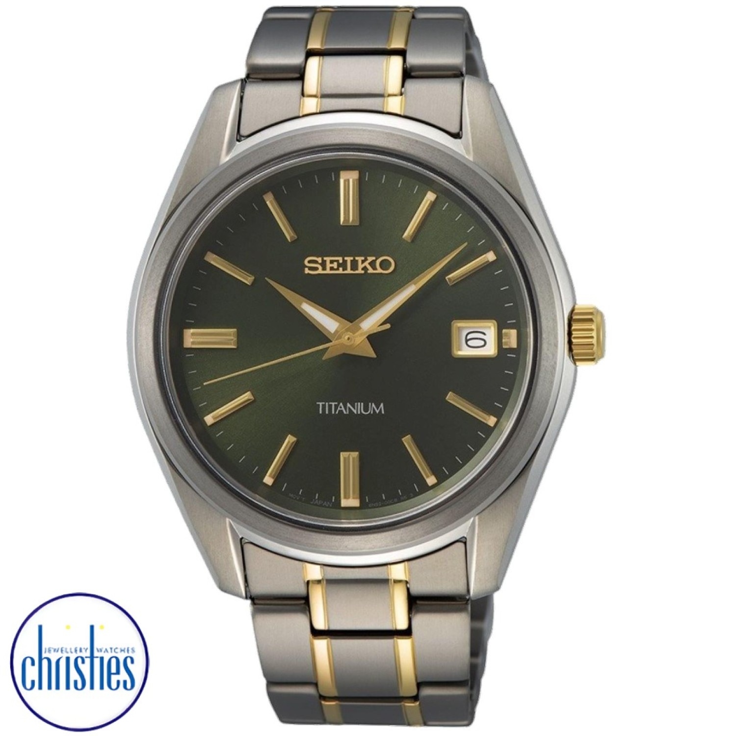 Christies Jewellery - SUR377 Seiko Mens Titanium Watch Watches Auckland NZ SUR377 Seiko Mens Titanium Watch SUR377P Seiko Watches NZ | Seiko's commitment to craftsmanship ensures that each watch is made with precision and attention to detail.