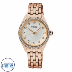 SUR396P Seiko Ladies Swarovski Watch