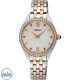 Christies Jewellery - SUR542P Seiko Quartz Analogue Experience the beauty and accuracy of the Seiko Quartz Analogue SUR542P, with its mother of pearl dial, crystal-set bezel, and stainless steel case with rose gold finish. Get yours today and add a touch of elegance to your wardrobe.